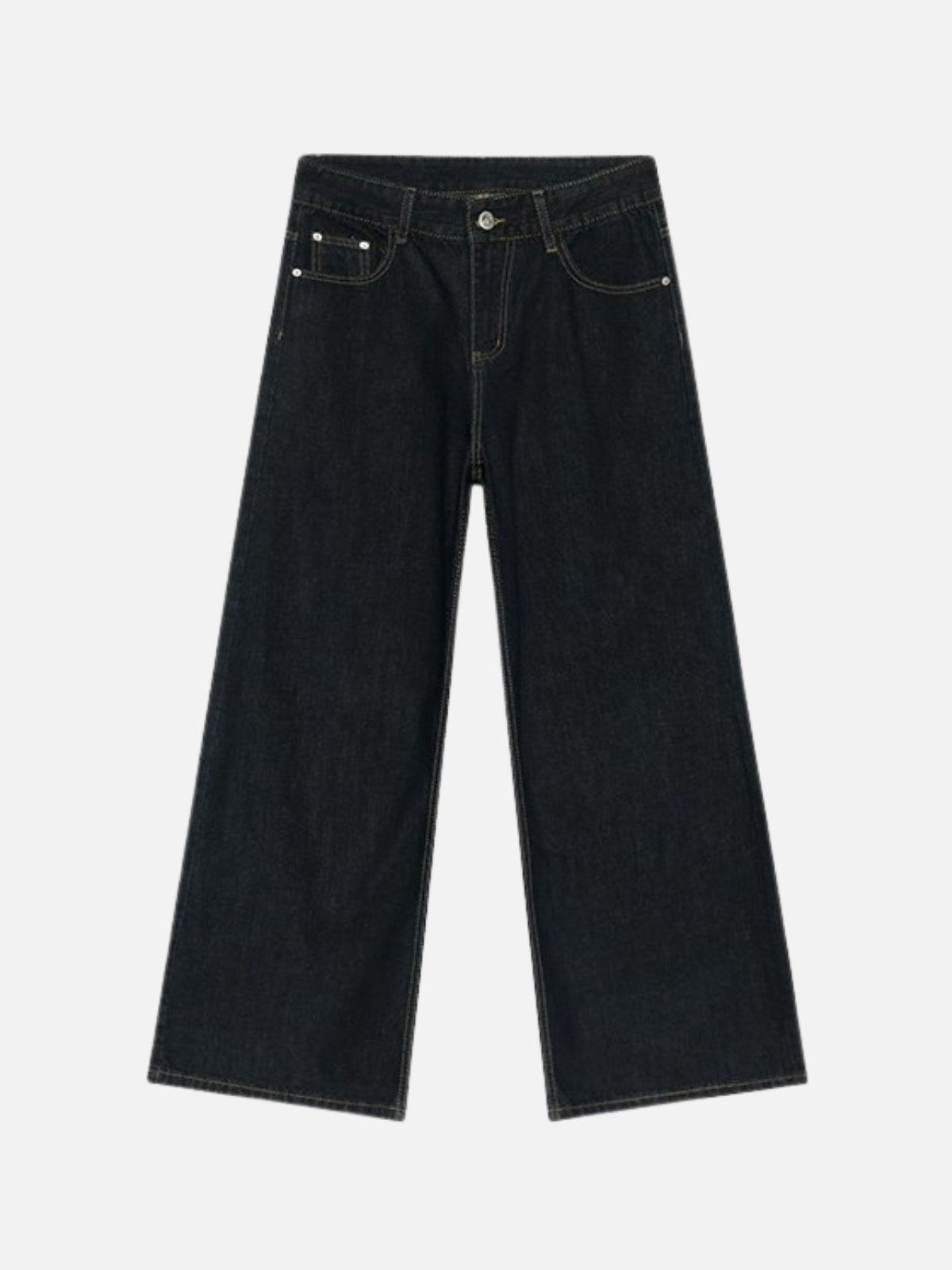 DAWNED - Baggy Basic Jeans Blue | Teenwear.eu