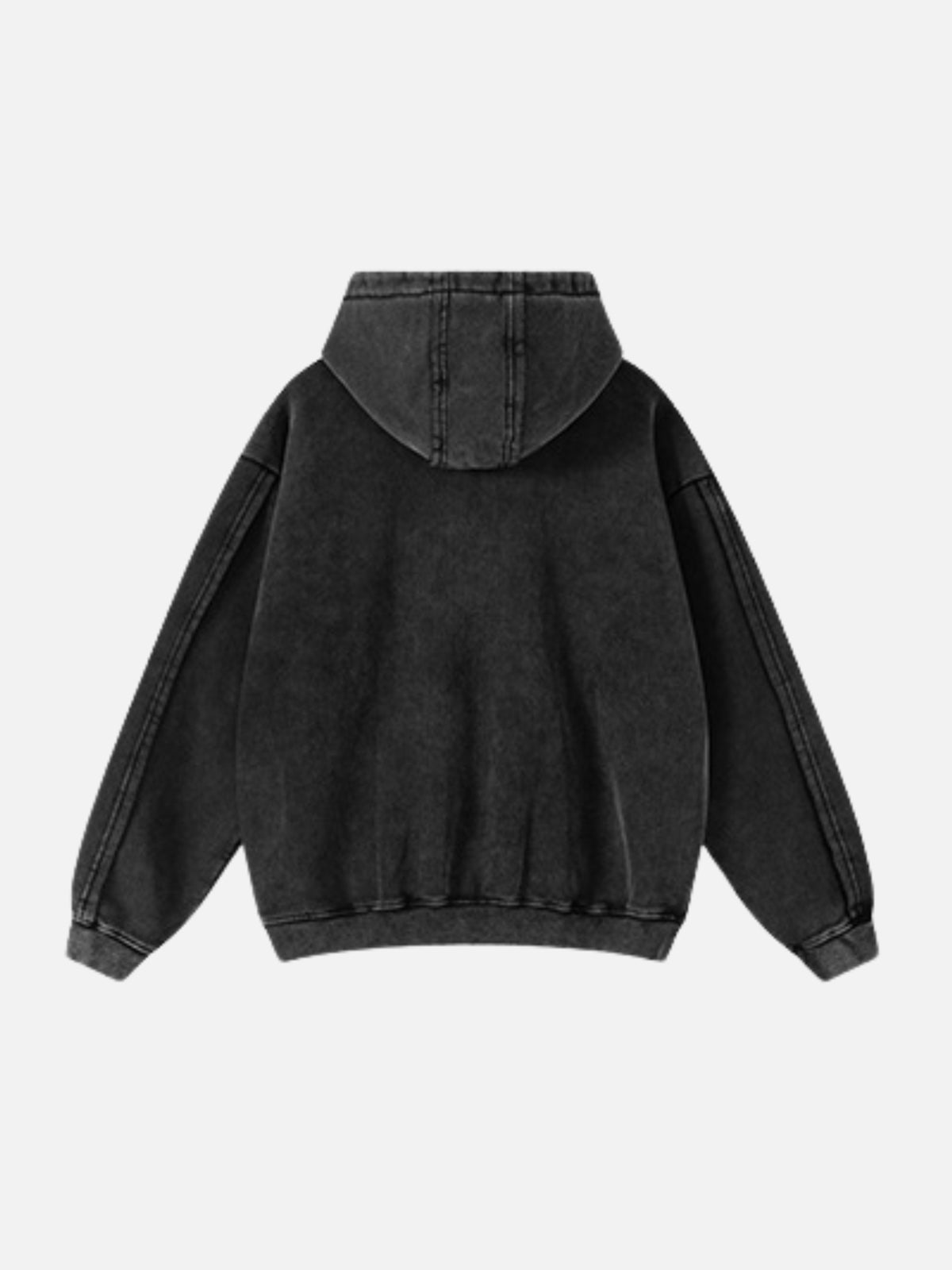 LOGOS - Oversized Embroidered Zip Up Hoodie | Teenwear.eu