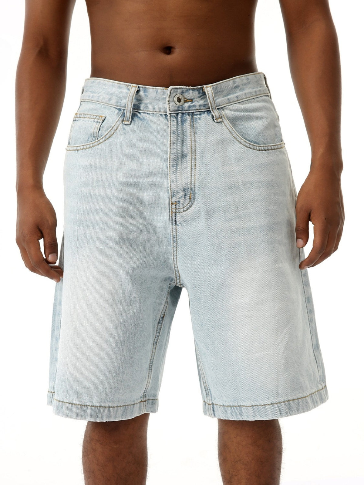 BASED - Regular Denim Shorts | Teenwear.eu