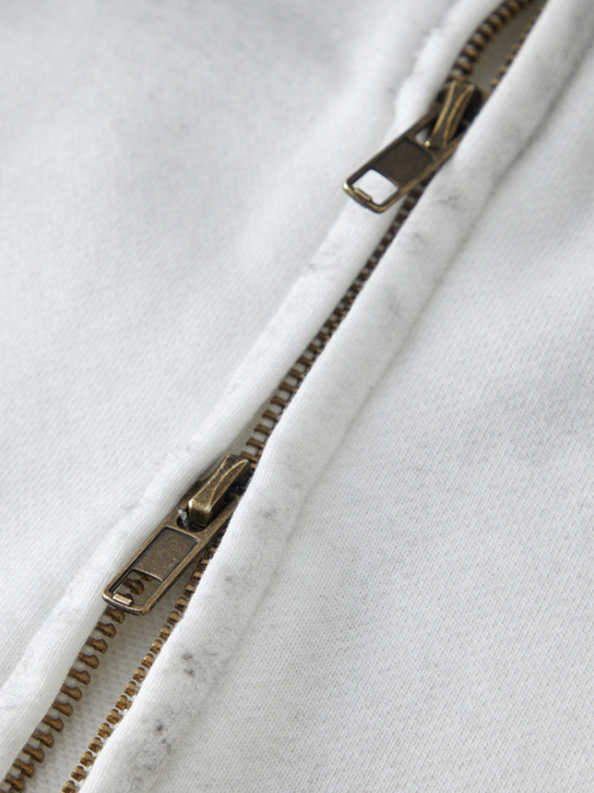 DYED - Cropped Premium Zip Up Hoodie | Teenwear.eu