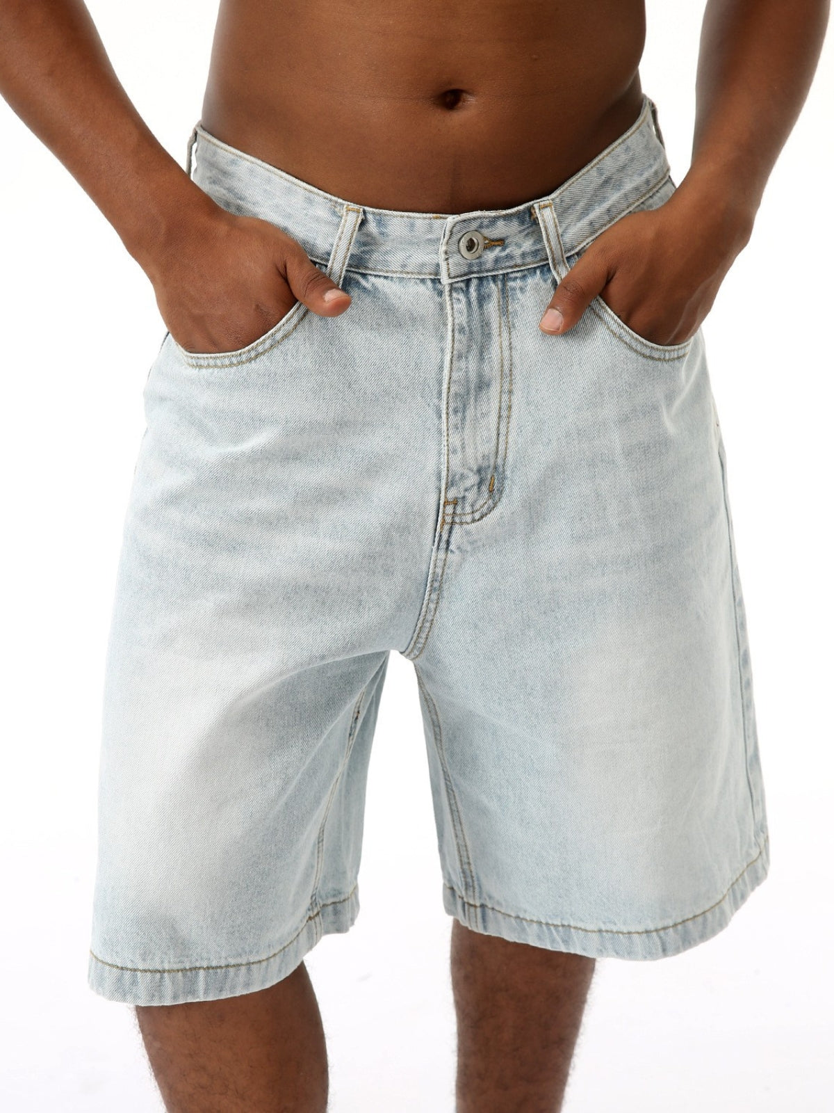 BASED - Regular Denim Shorts | Teenwear.eu
