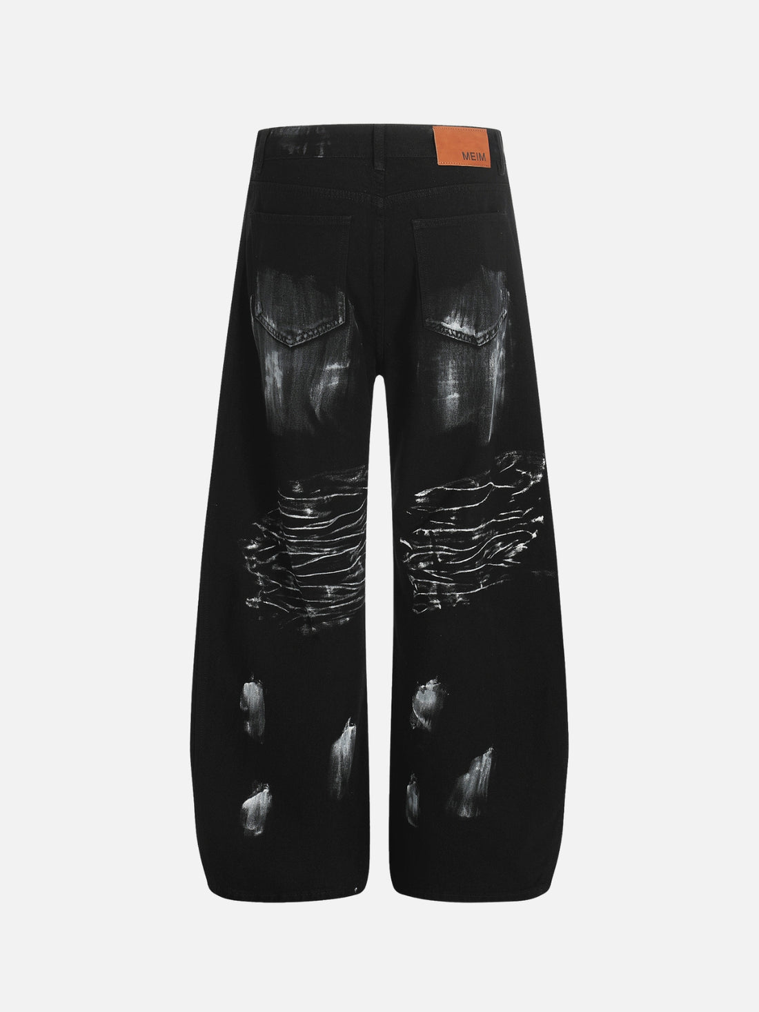 STELRZ – Baggy Graphic Jeans Black | Teenwear.eu