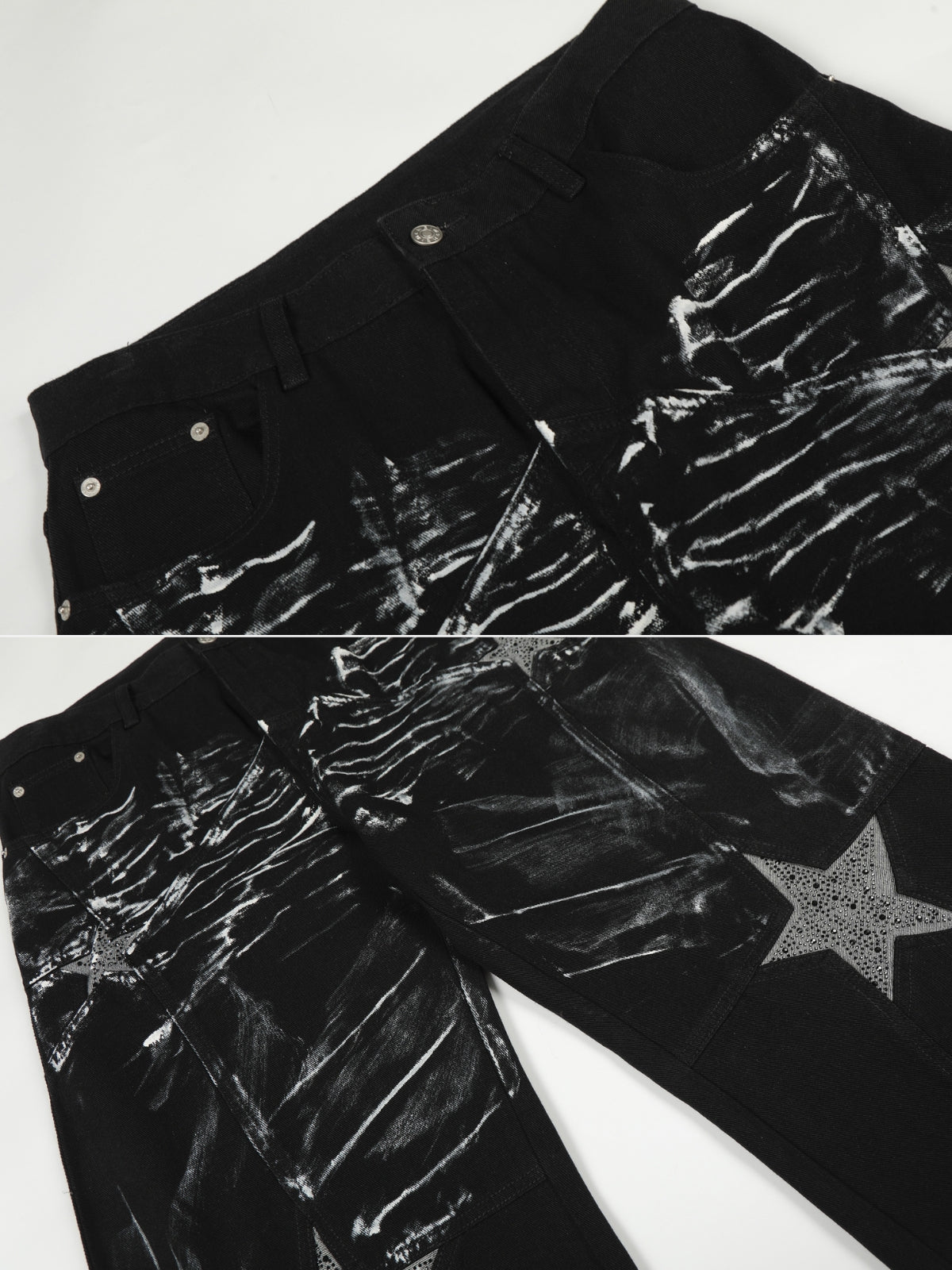STELRZ – Baggy Graphic Jeans | Teenwear.eu