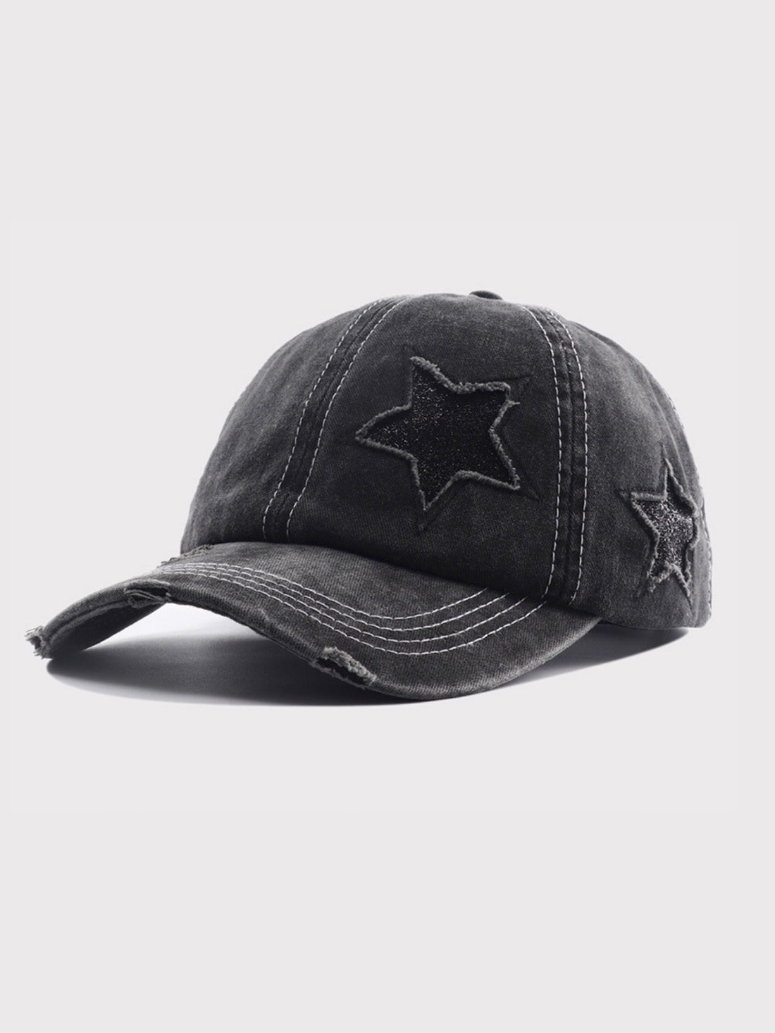 STARCAP - Graphic Curved Cap Grey 54-60cm | Teenwear.eu