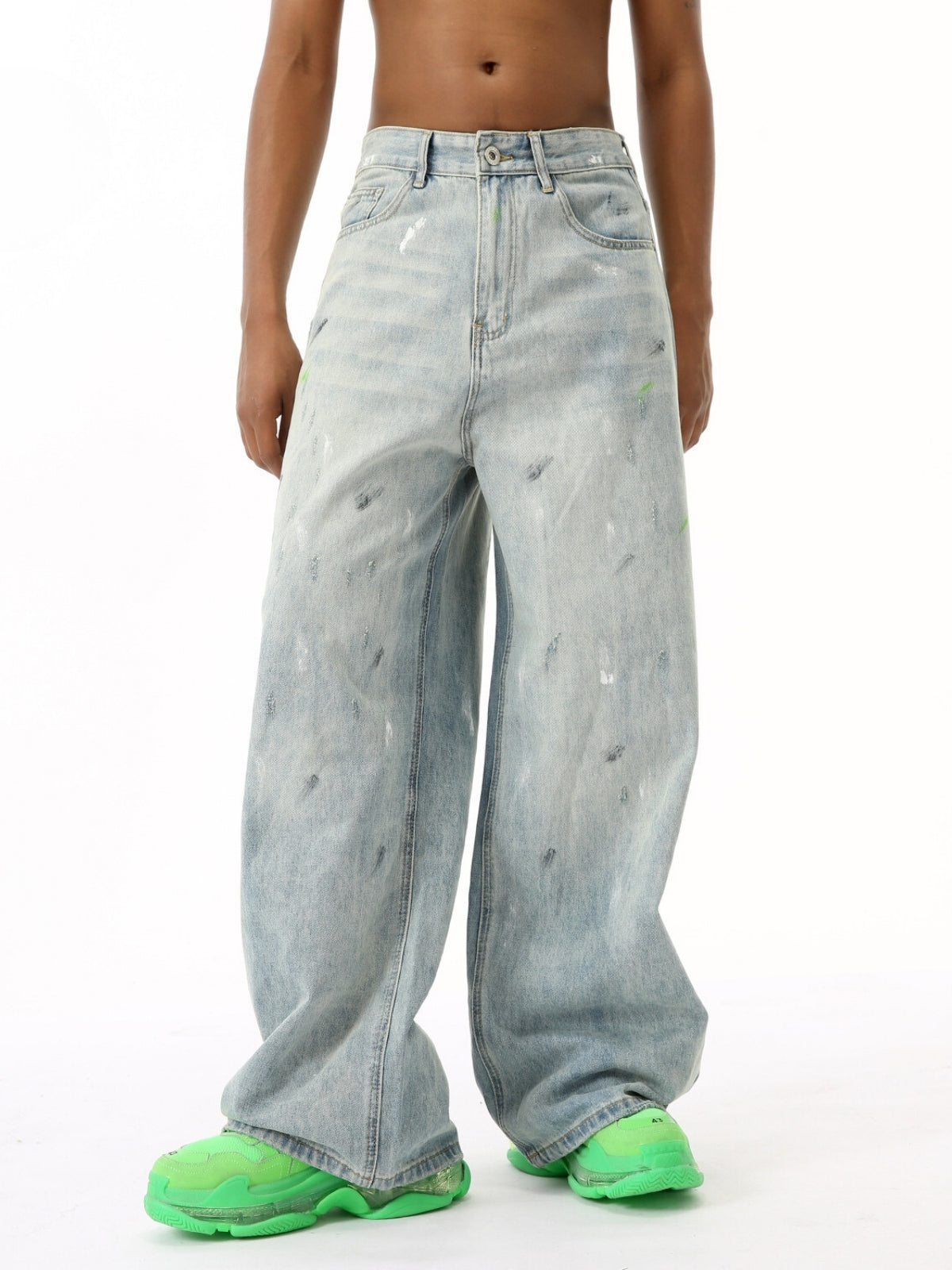 FAJNE - Baggy Basic Jeans | Teenwear.eu