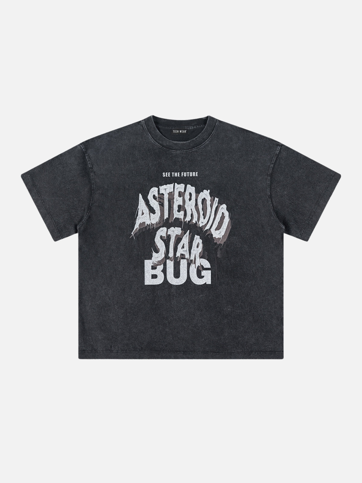 STARBUG - Oversized Print T-Shirt Black | Teenwear.eu
