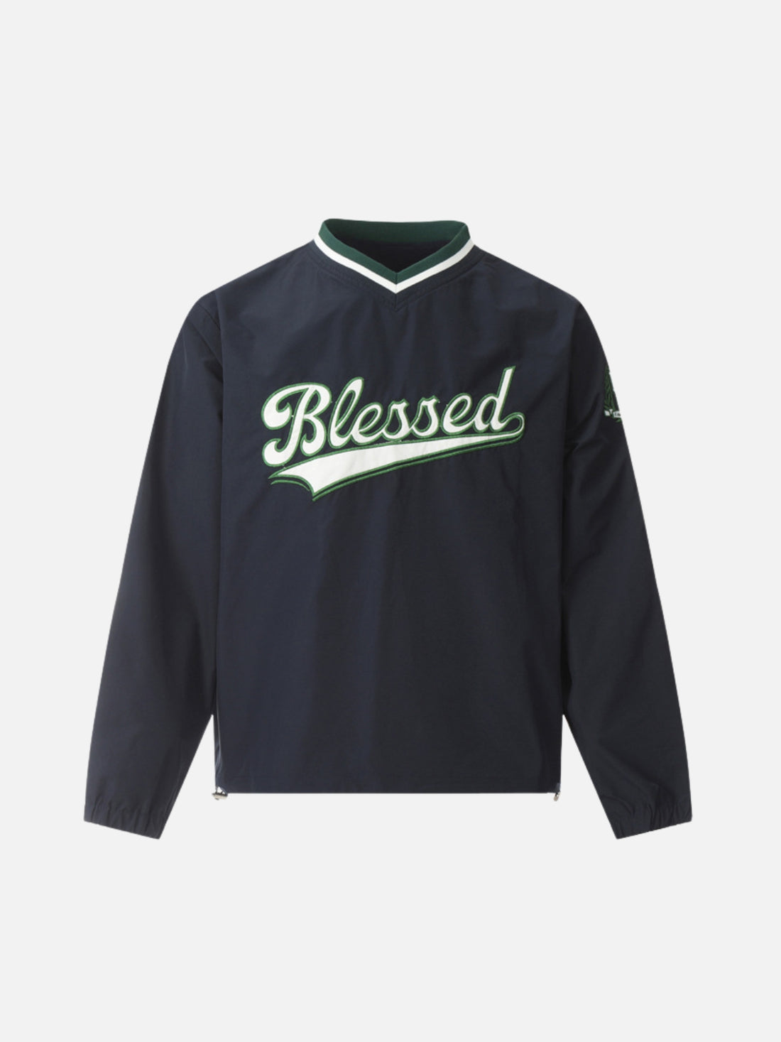 BLESSED - Oversized Embroidered Jersey Red | Teenwear.eu