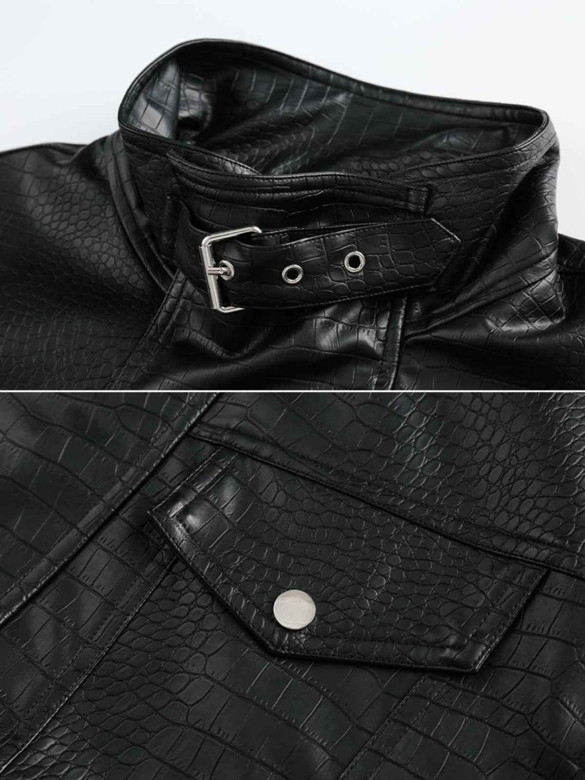 GLADIATOR - PU Leather Basic Jacket | Teenwear.eu