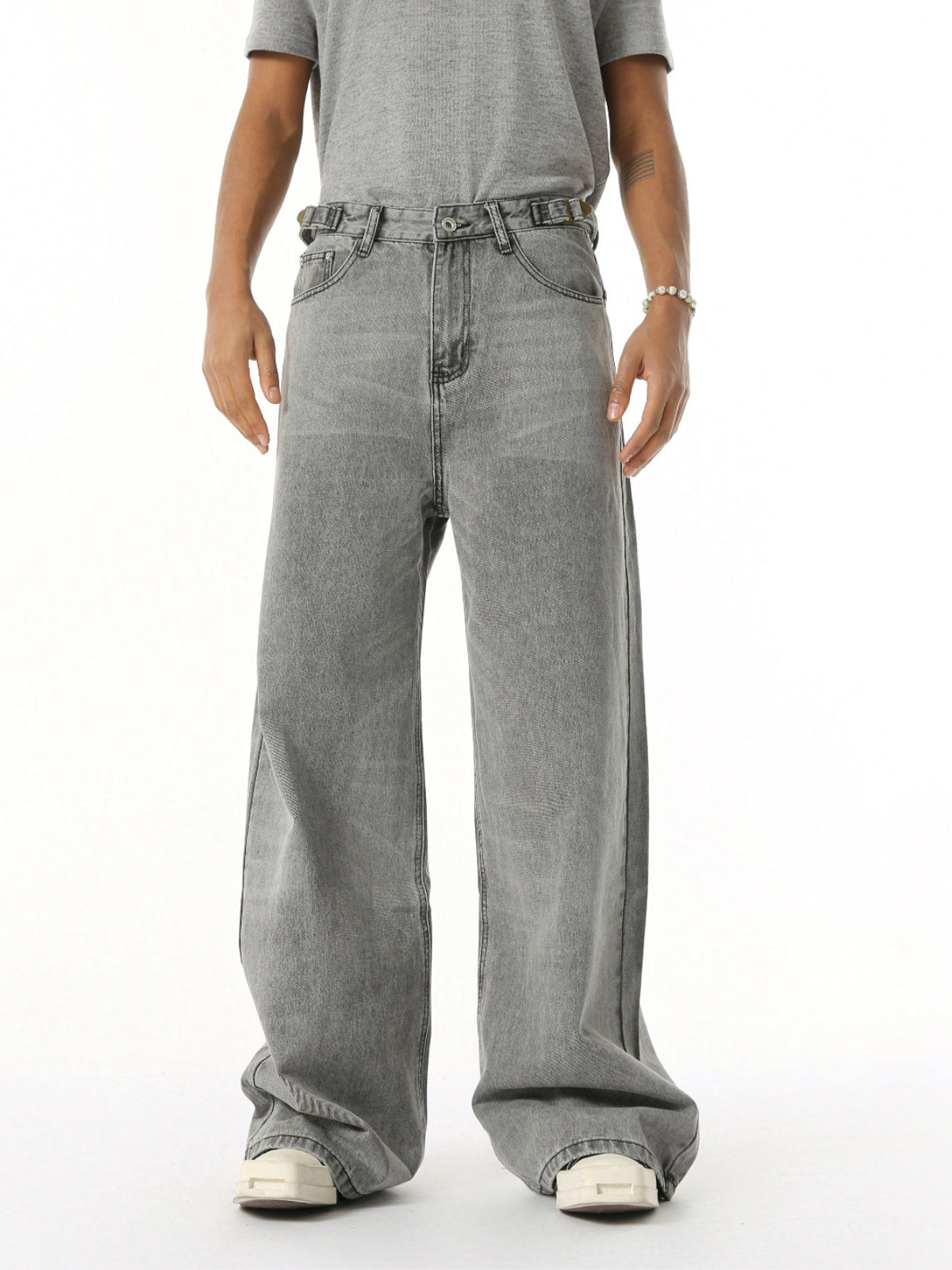 GREYNESS - Baggy Basic Jeans | Teenwear.eu