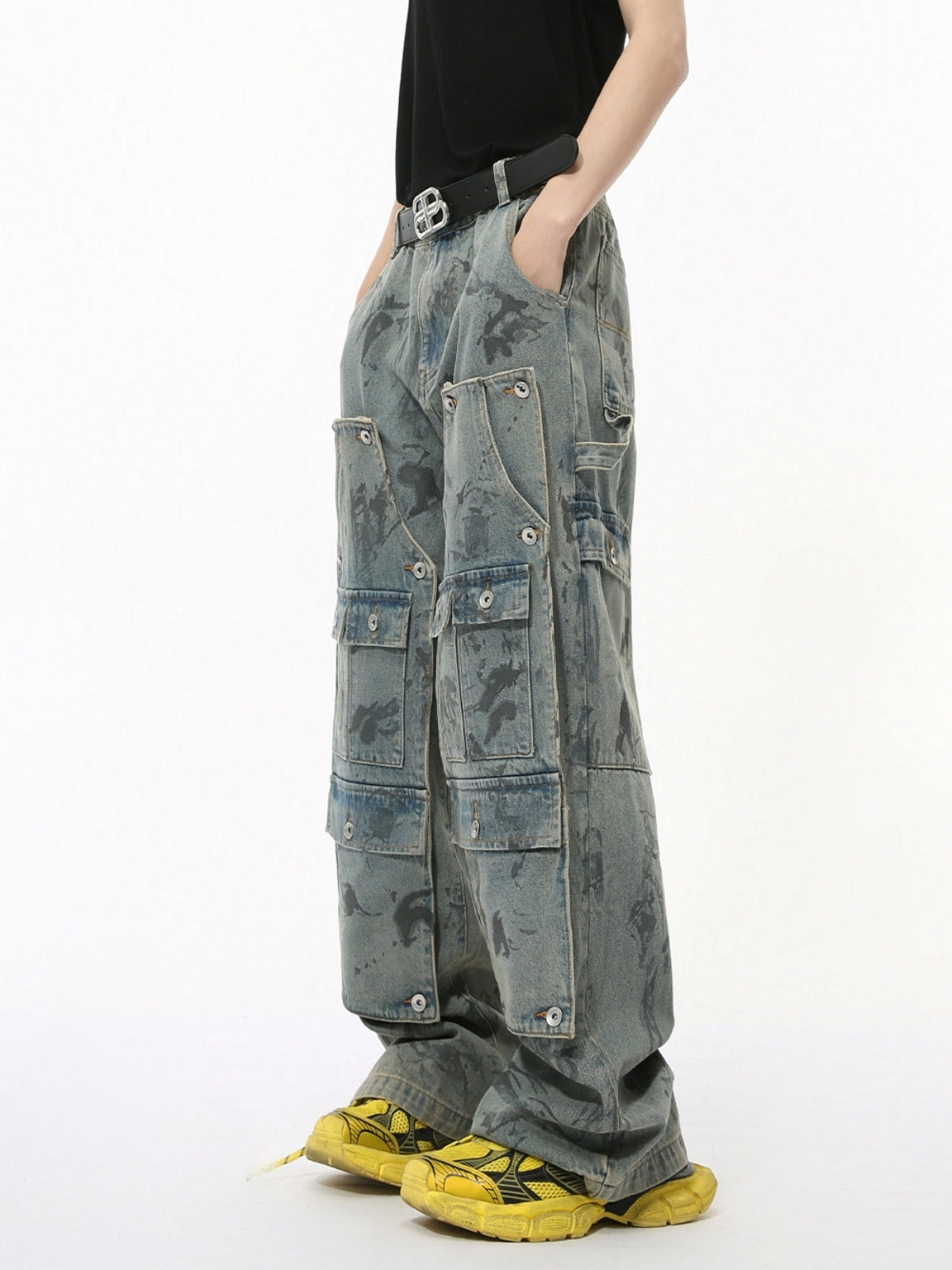 GOMBONOS - Baggy Basic Cargo Jeans | Teenwear.eu