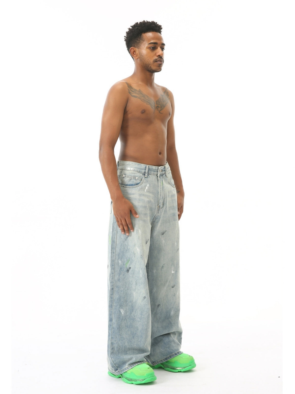 FAJNE - Baggy Basic Jeans | Teenwear.eu
