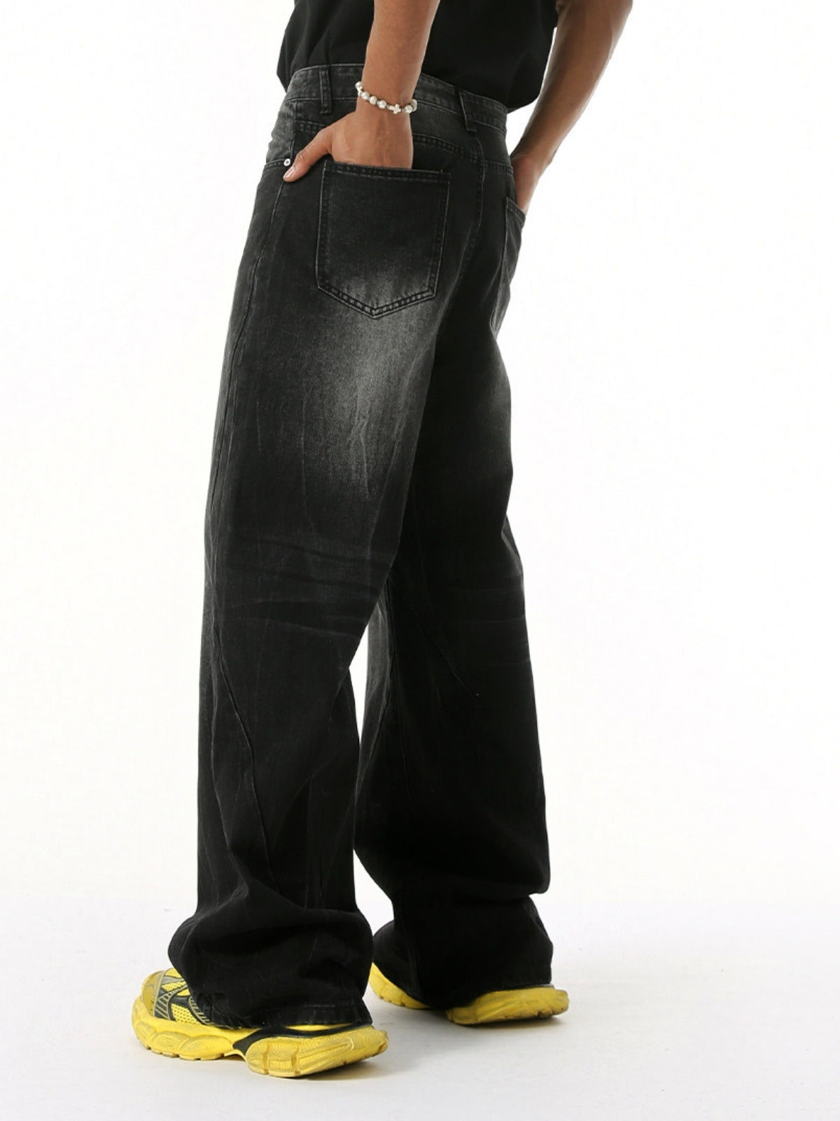 BLACKETS II - Baggy Basic Jeans | Teenwear.eu