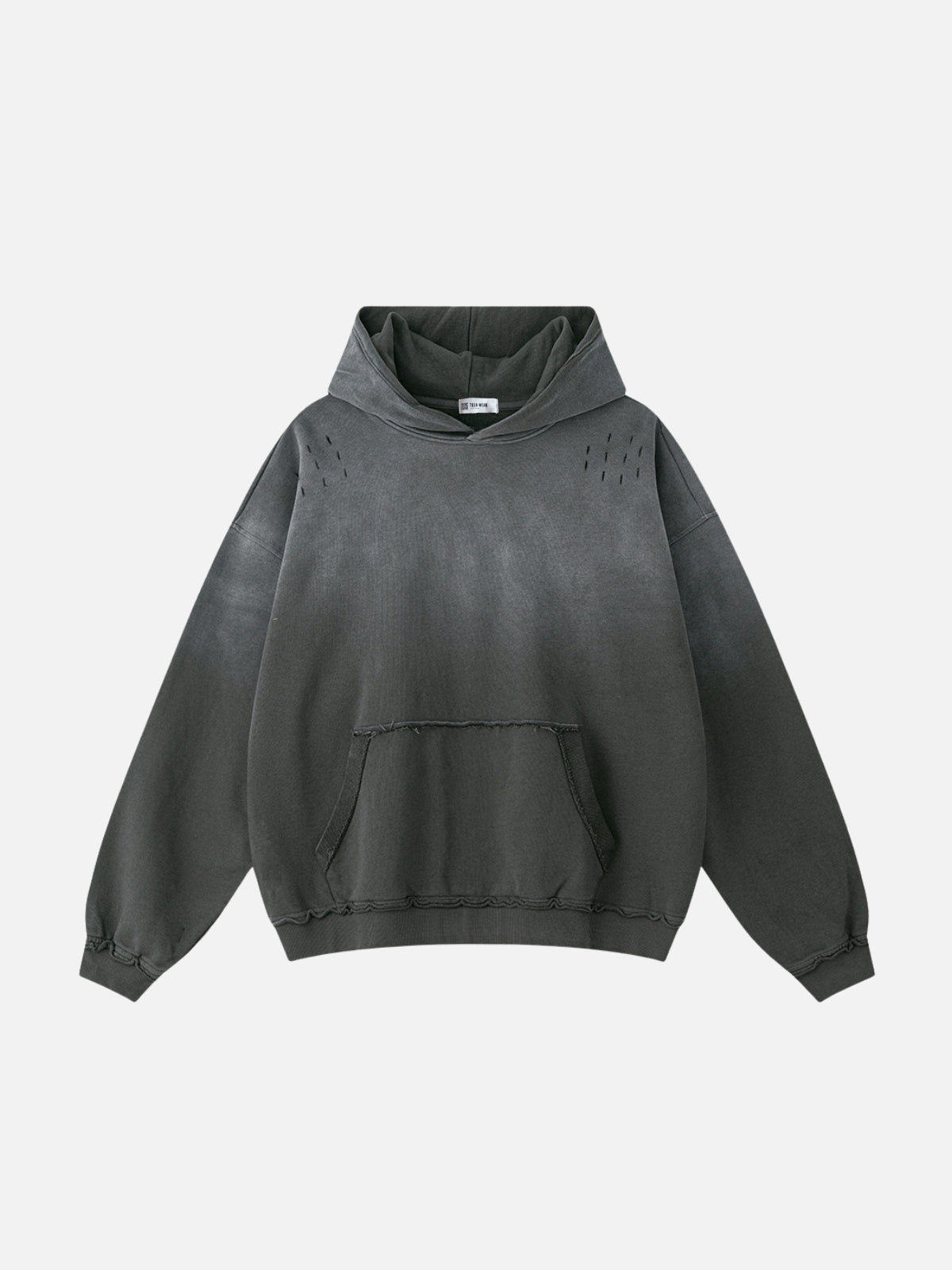 RETRO - Oversized Basic Hoodie Dark grey | Teenwear.eu