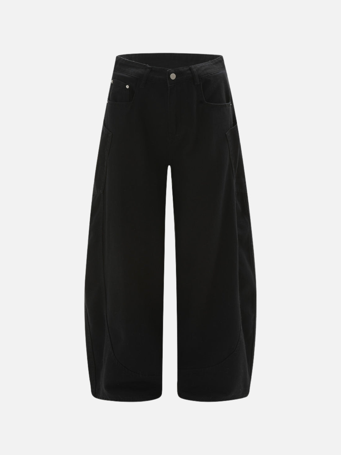 PERFECTS - Baggy Basic Unisex Jeans Black | Teenwear.eu