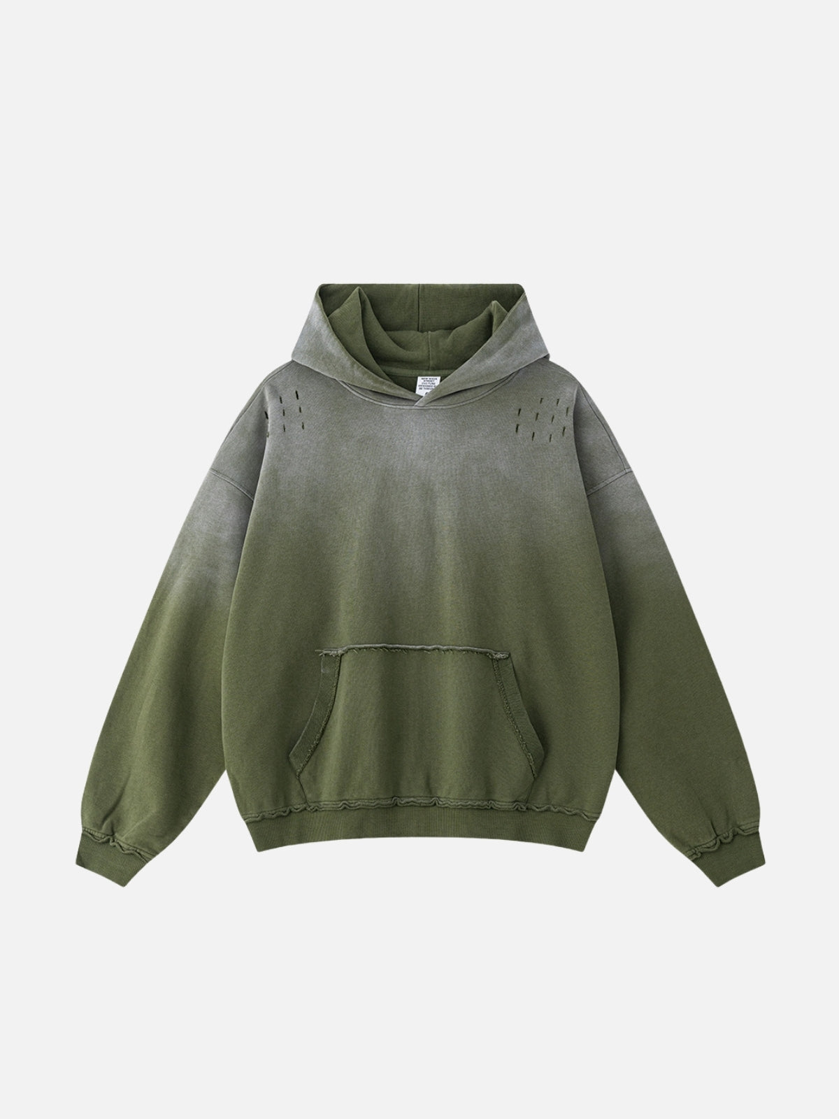 RETRO - Oversized Basic Hoodie Green | Teenwear.eu