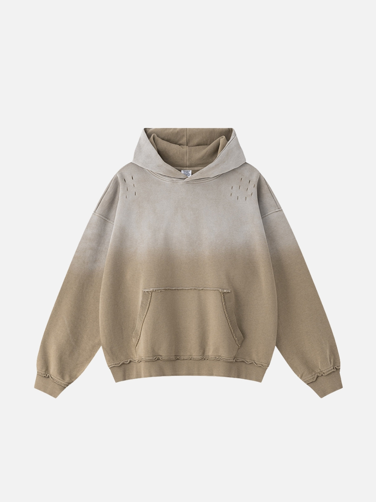 RETRO - Oversized Basic Hoodie Beige | Teenwear.eu