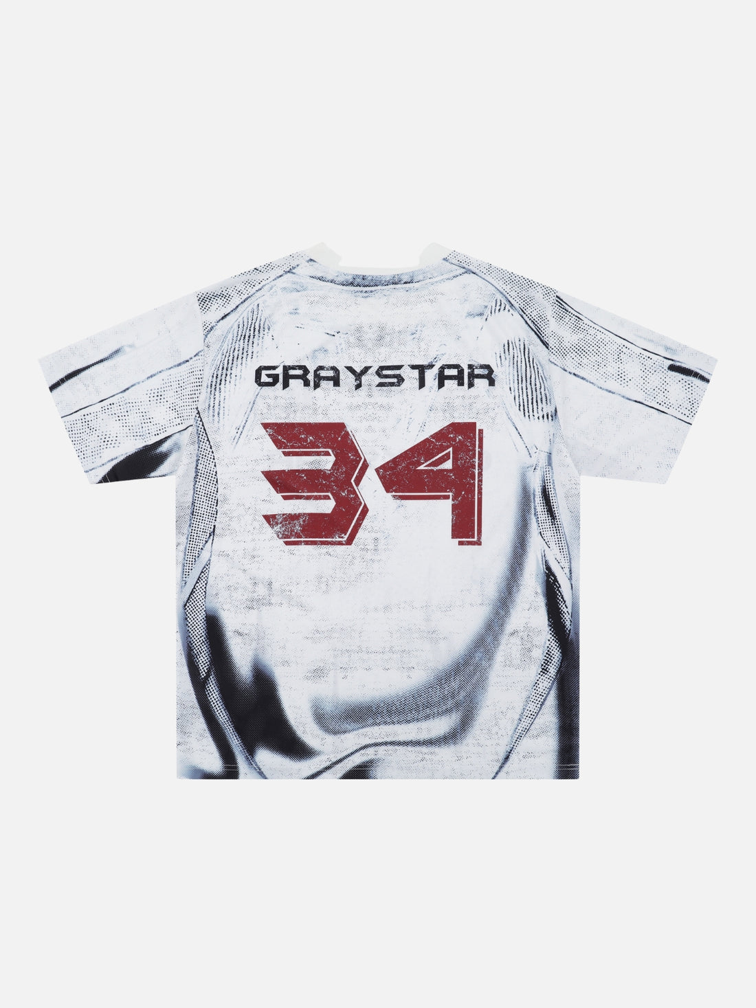 RACER - Oversized Print T-Shirt White | Teenwear.eu