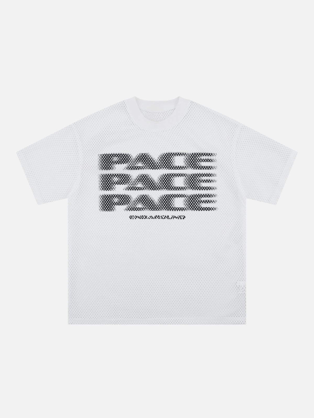 PACE - Oversized Graphic Jersey White | Teenwear.eu
