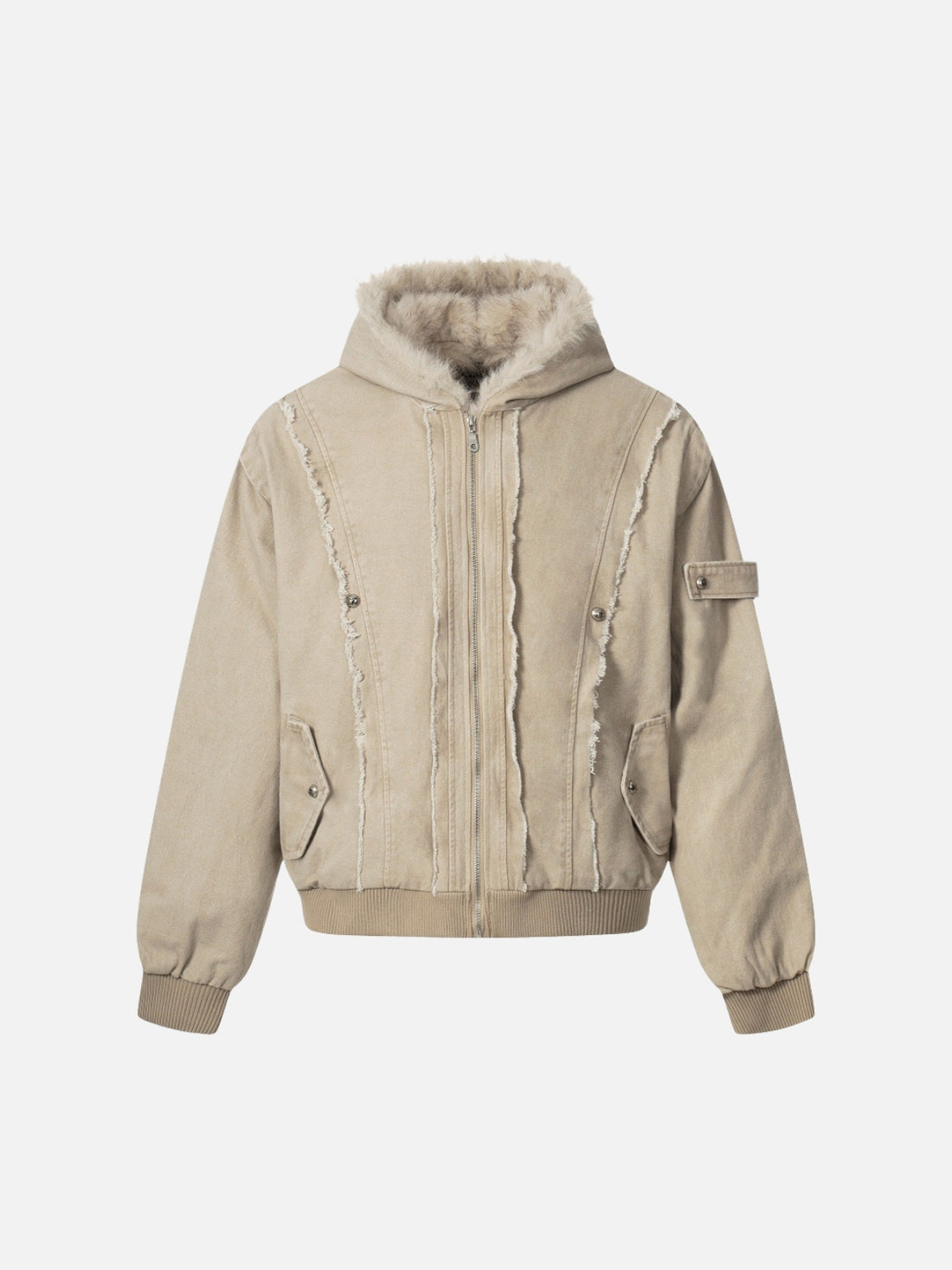 FRAYZO – Oversized Denim Embroidered Jacket Black | Teenwear.eu