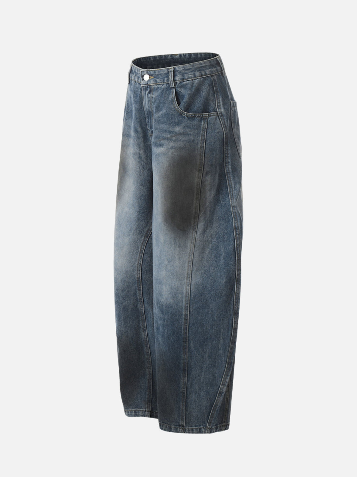 DIRTY - Baggy Basic Unisex Jeans | Teenwear.eu