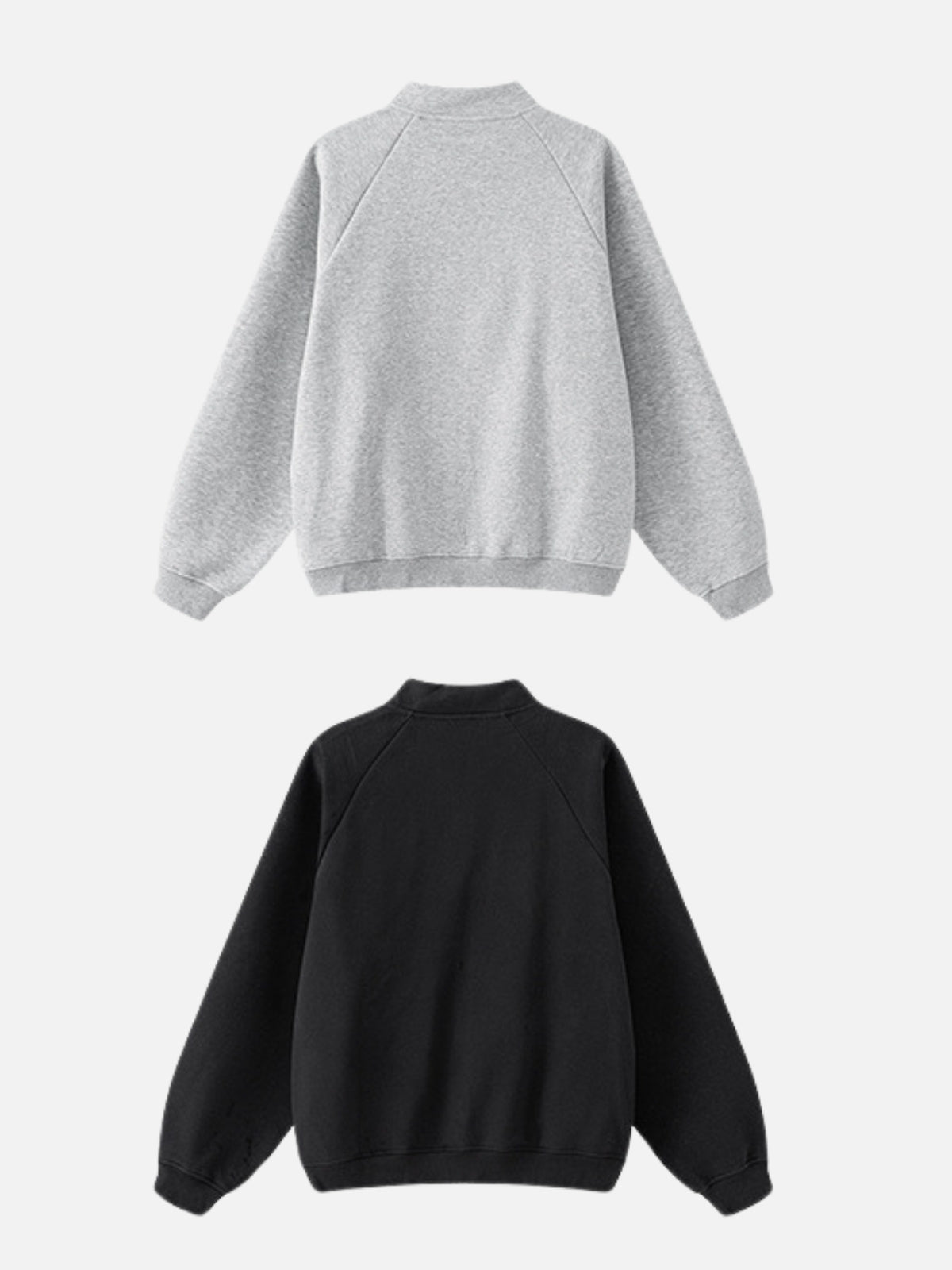 JOGGERSA - Oversized Basic Zip Up Jacket Hoodie | Teenwear.eu