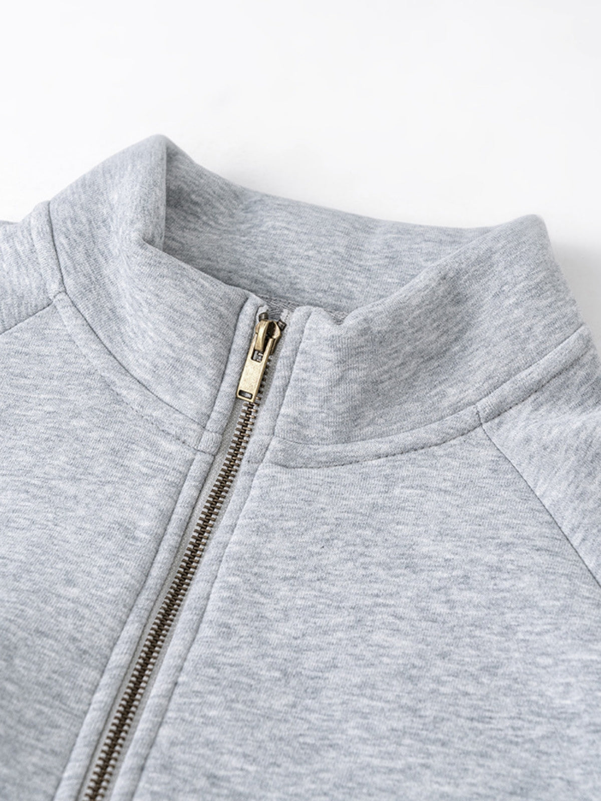 JOGGERSA - Oversized Basic Zip Up Jacket Hoodie | Teenwear.eu