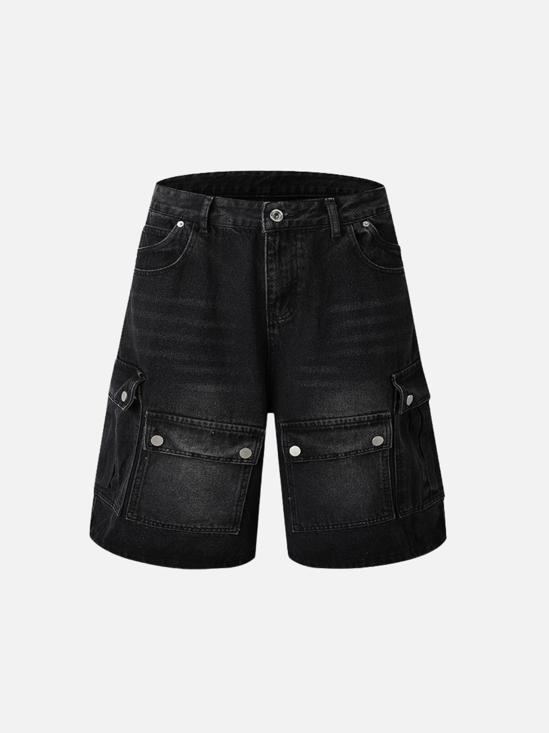 BUTTONIES - Baggy Basic Cargo Shorts Blue | Teenwear.eu
