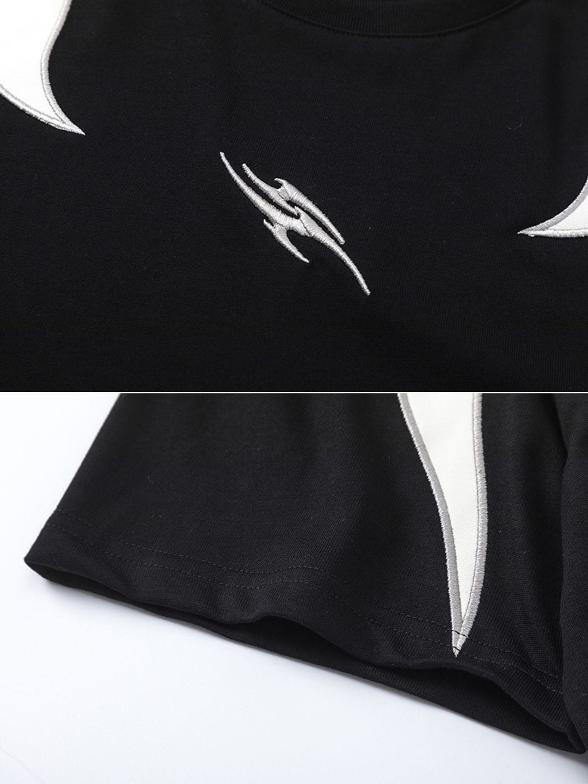 SPINNER - Oversized Embroidered T-Shirt | Teenwear.eu