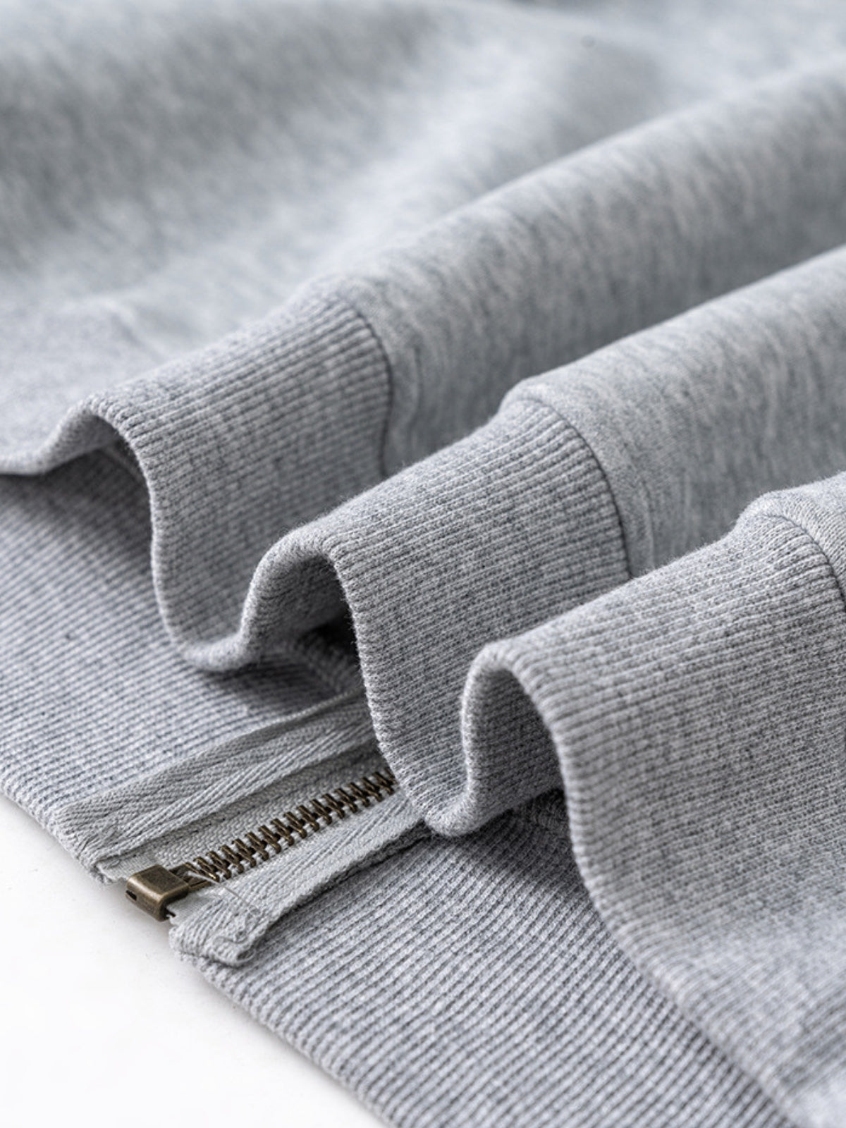 JOGGERSA - Oversized Basic Zip Up Jacket Hoodie | Teenwear.eu