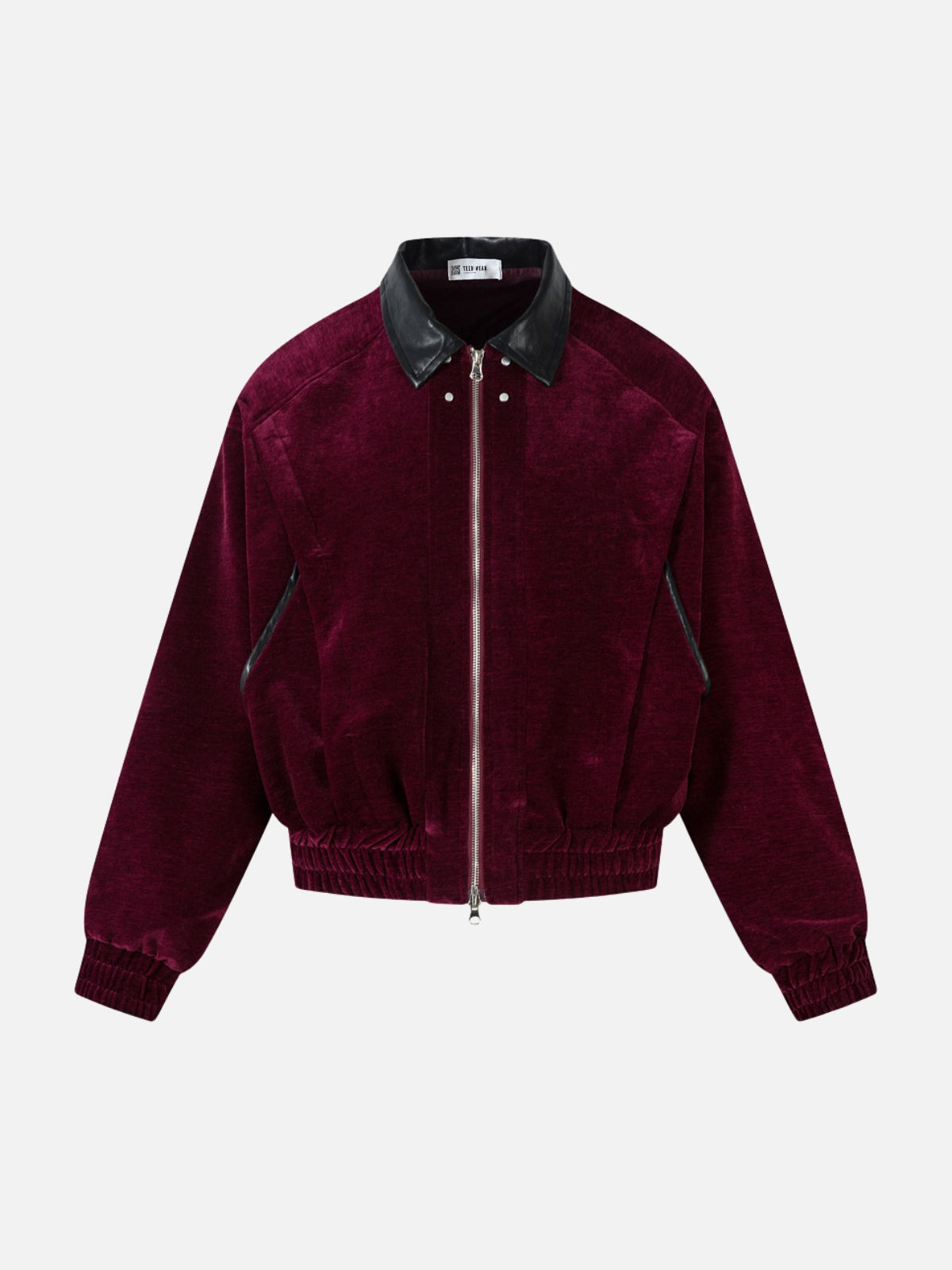 VELZOR – Oversized Velvet Basic Jacket Red | Teenwear.eu