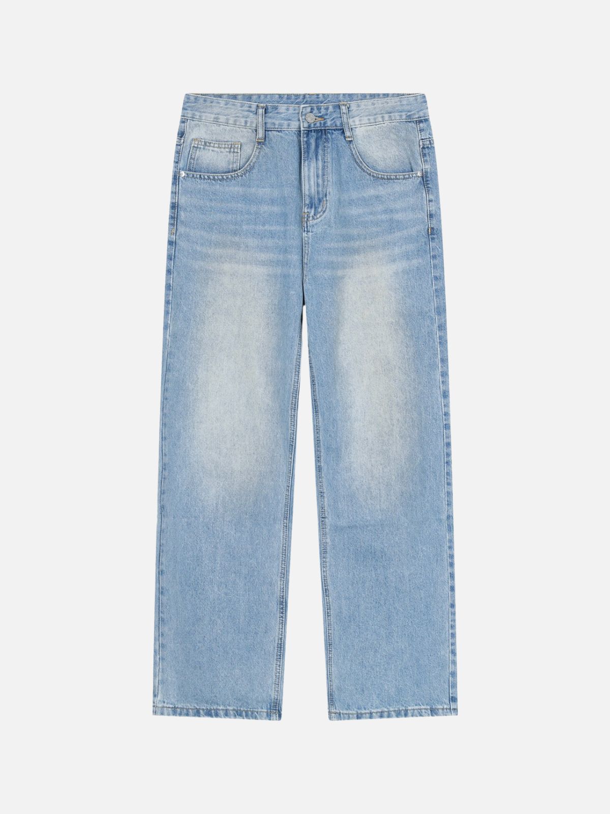 RHYTM - Baggy Basic Jeans Blue | Teenwear.eu