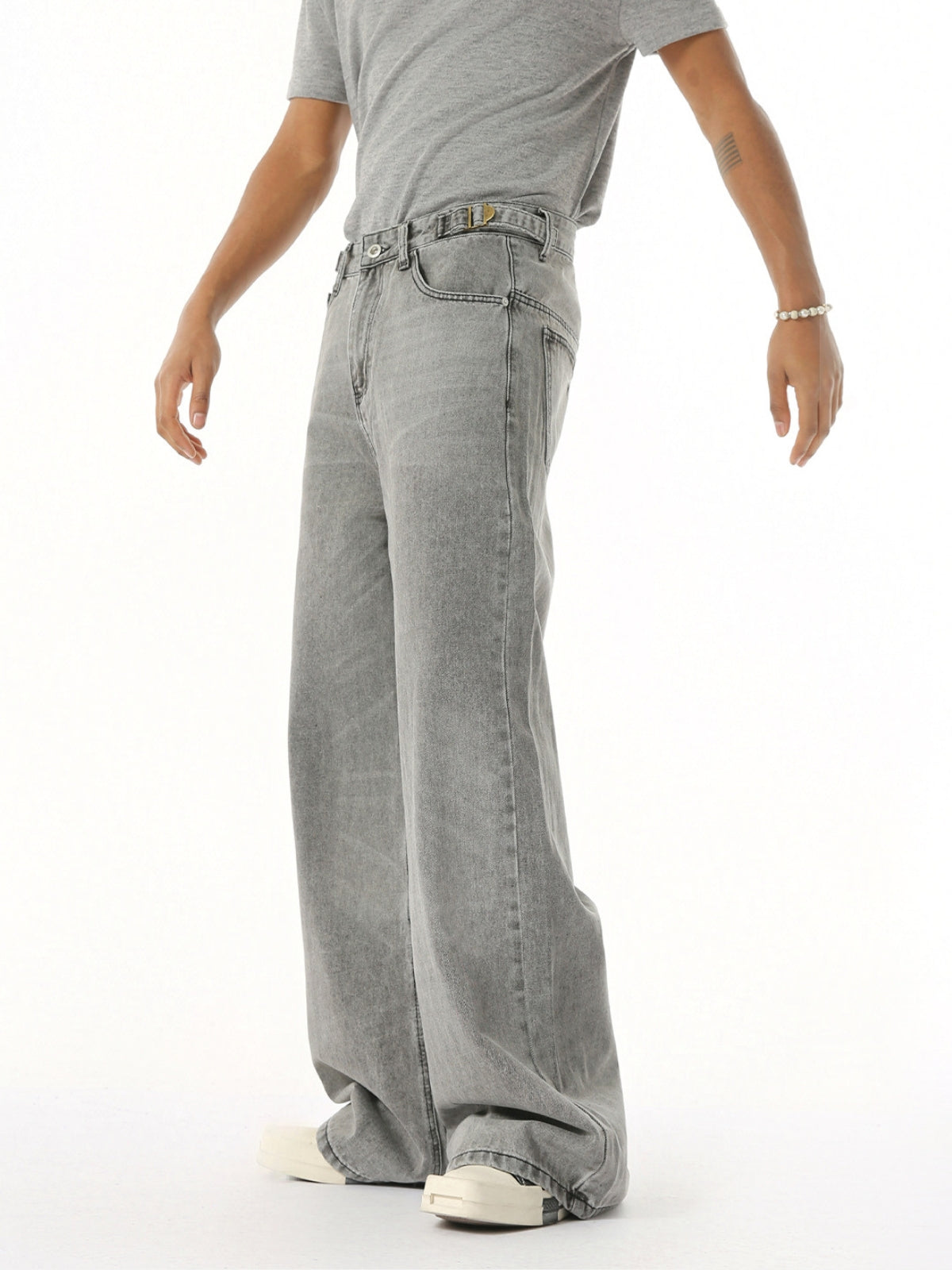 GREYNESS - Baggy Basic Jeans | Teenwear.eu