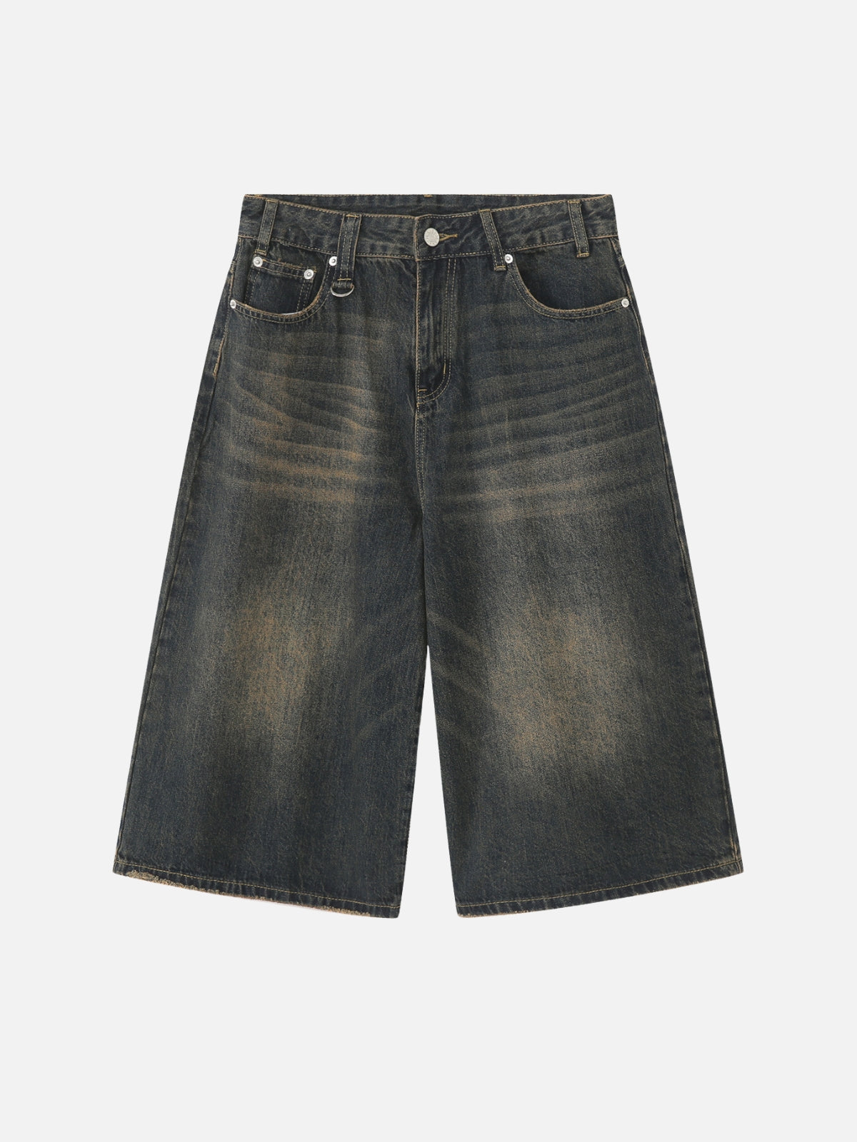 NOISER - Loose Denim Jorts Washed | Teenwear.eu