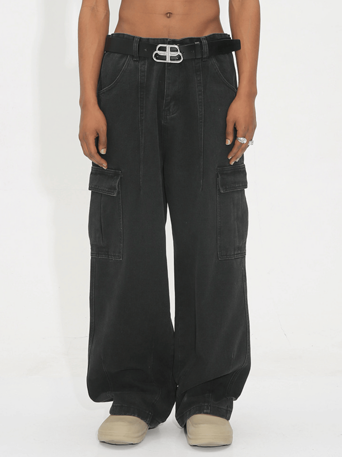 DARKET - Loose Cargo Basic Jeans | Teenwear.eu