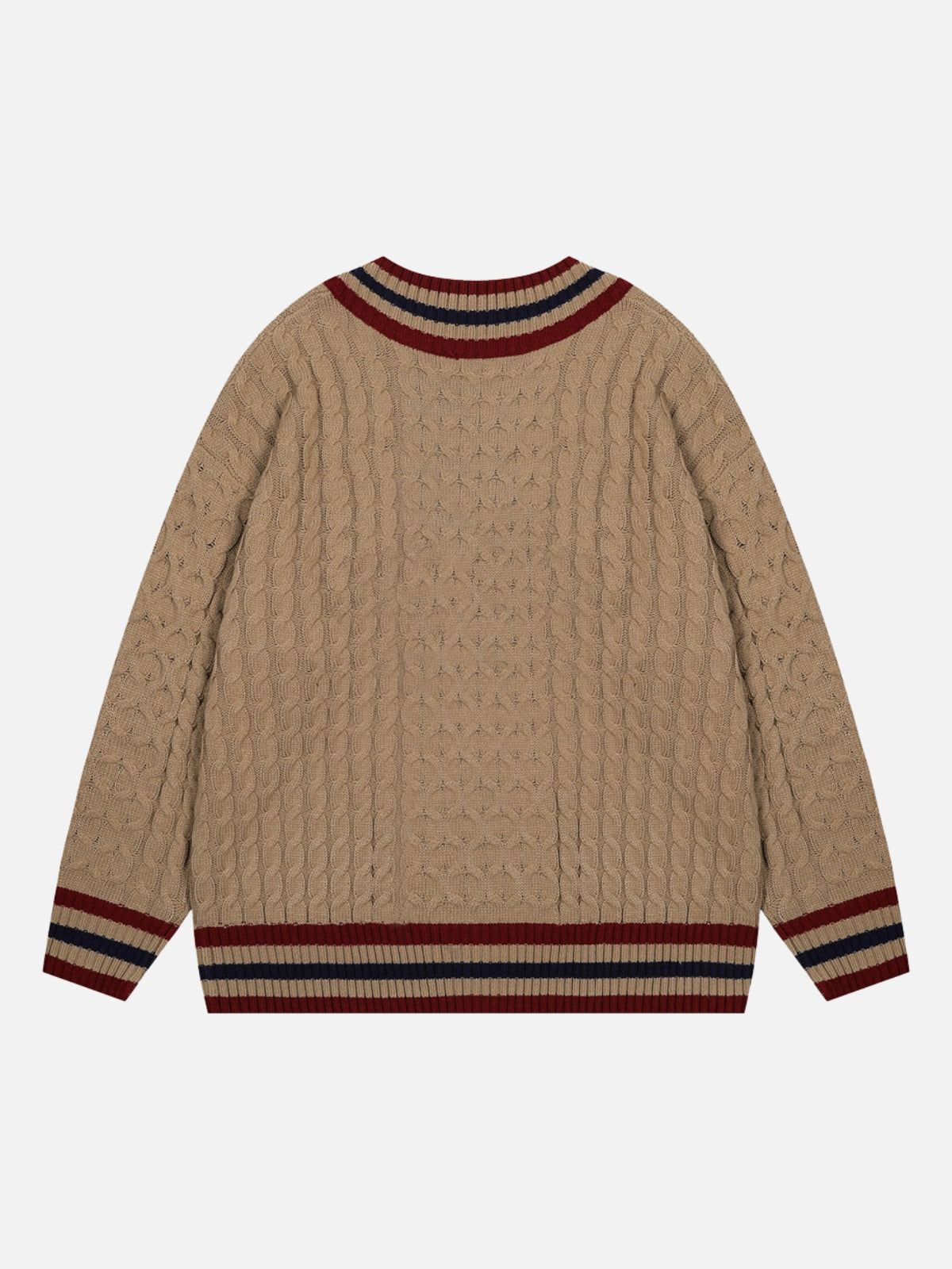IDVENSXY - Oversized Embroidered Sweater Polo | Teenwear.eu