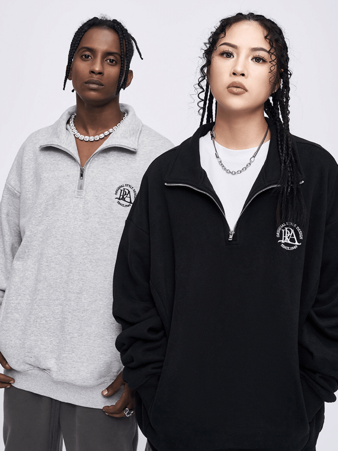 WORKIE - Oversized Polo Hoodie | Teenwear.eu