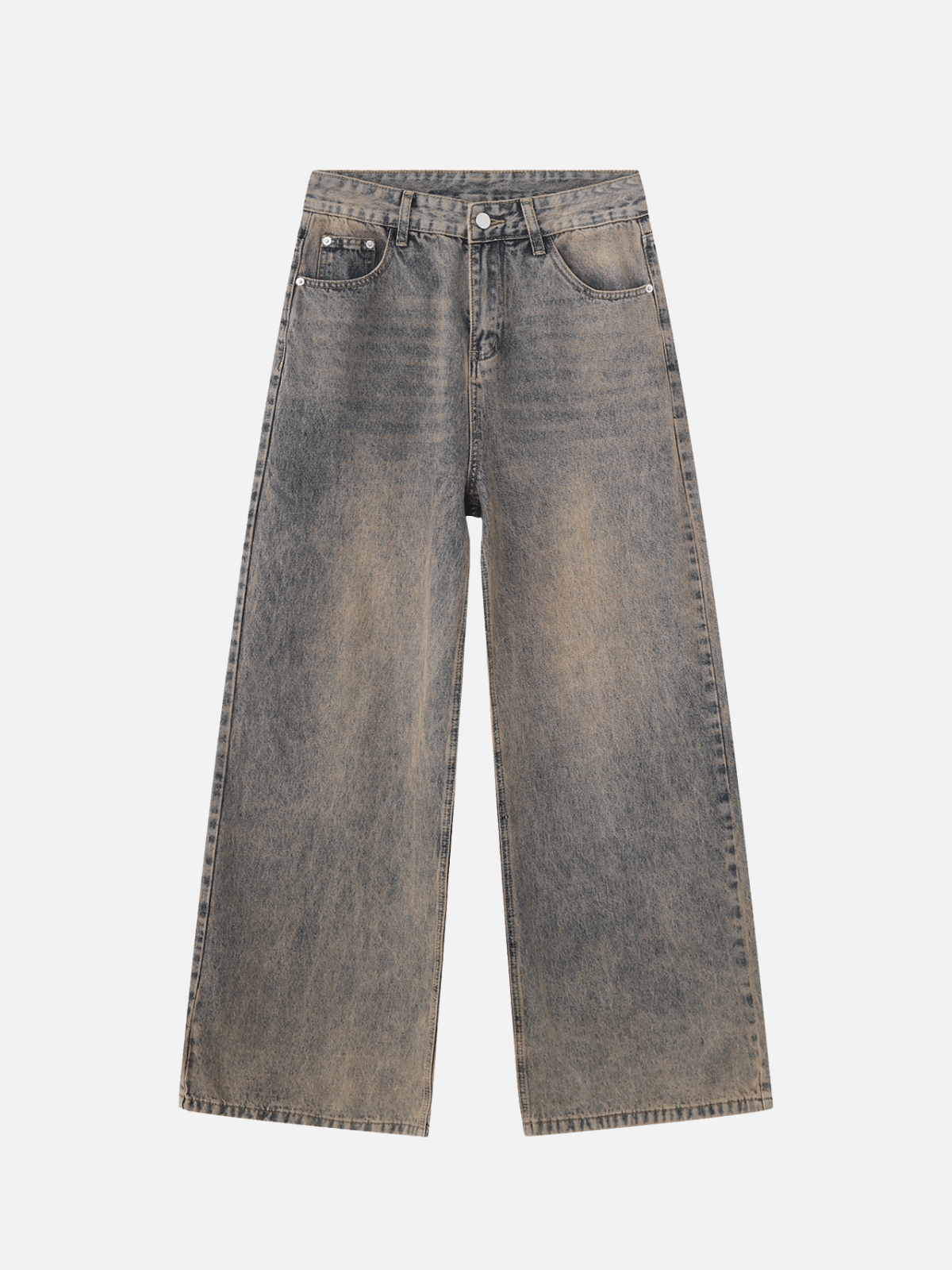 LUXE - Loose Washed Basic Jeans Washed Blue | Teenwear.eu
