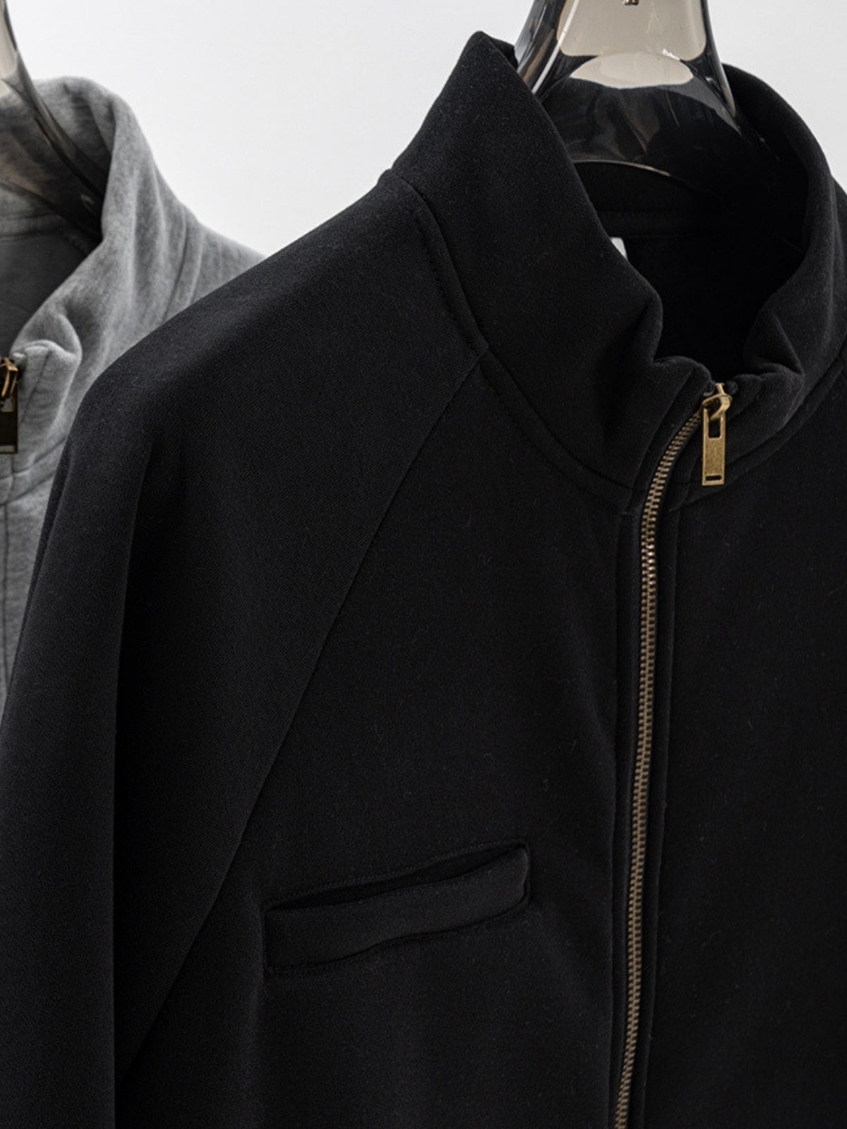 JOGGERSA - Oversized Basic Zip Up Jacket Hoodie | Teenwear.eu