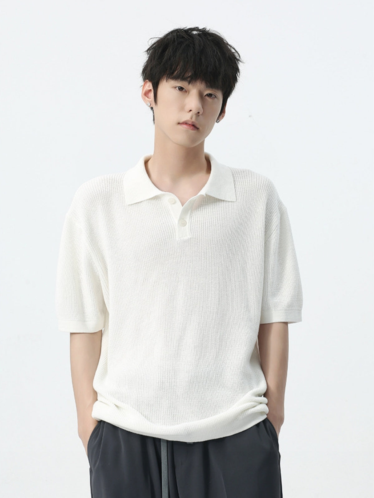 GOMB - Relaxed Basic Polo Shirt | Teenwear.eu