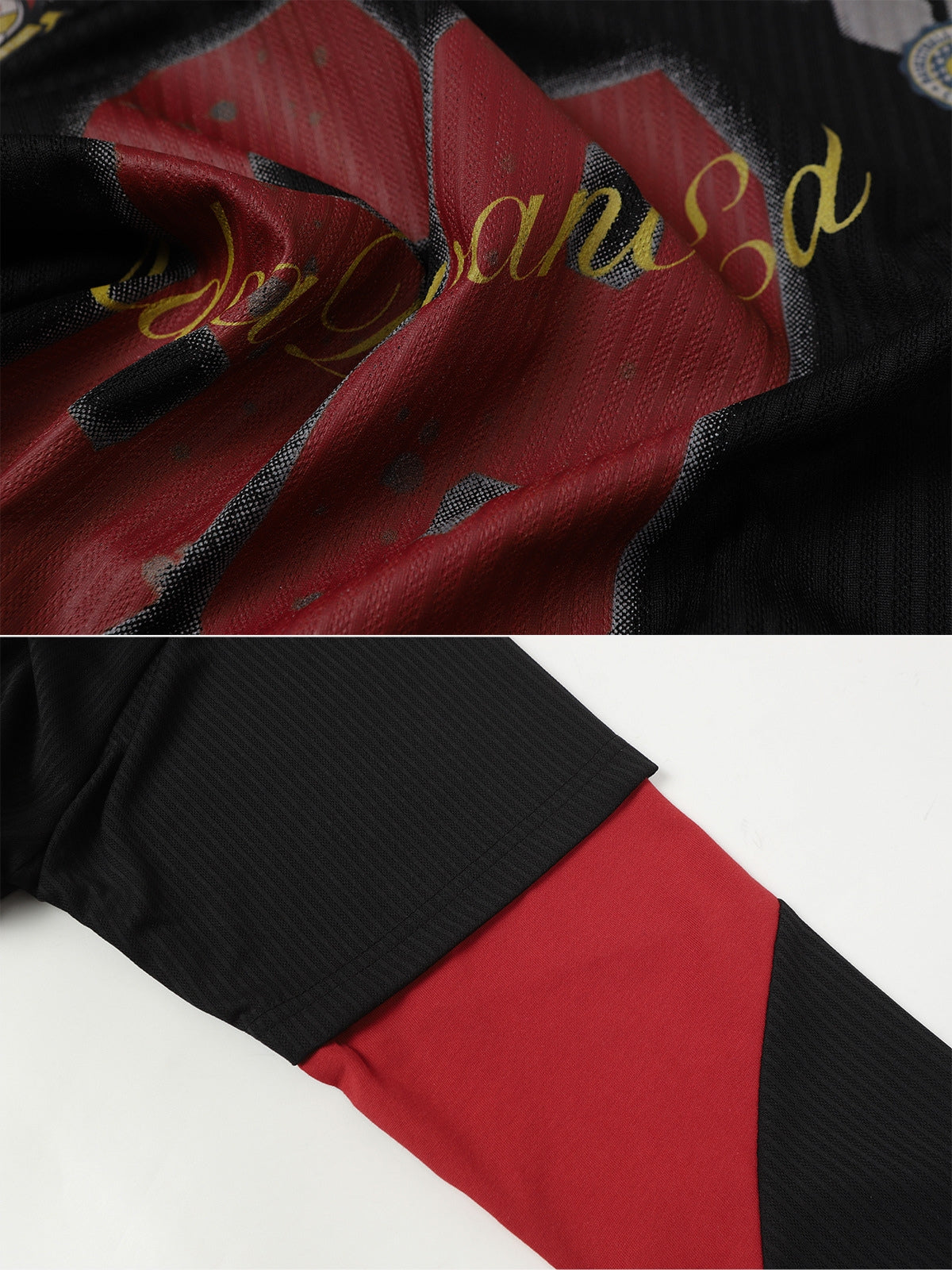 ADCAVANCED - Oversized Print Long Sleeved T-Shirt | Teenwear.eu