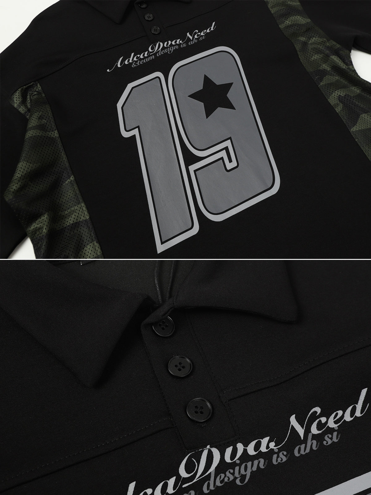 ADEADVA - Oversized Print Long Sleeved T-Shirt | Teenwear.eu