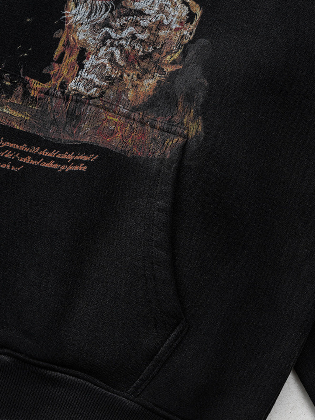 NEW WORLD - Oversized Print Hoodie | Teenwear.eu