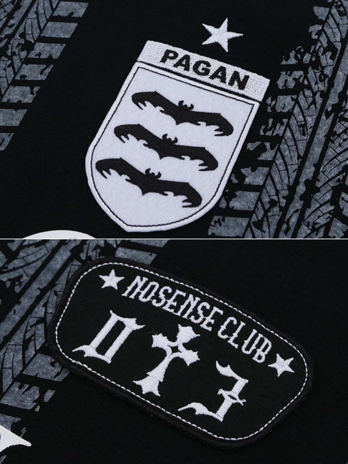 NOENSE - Oversized Print Jersey T-Shirt | Teenwear.eu