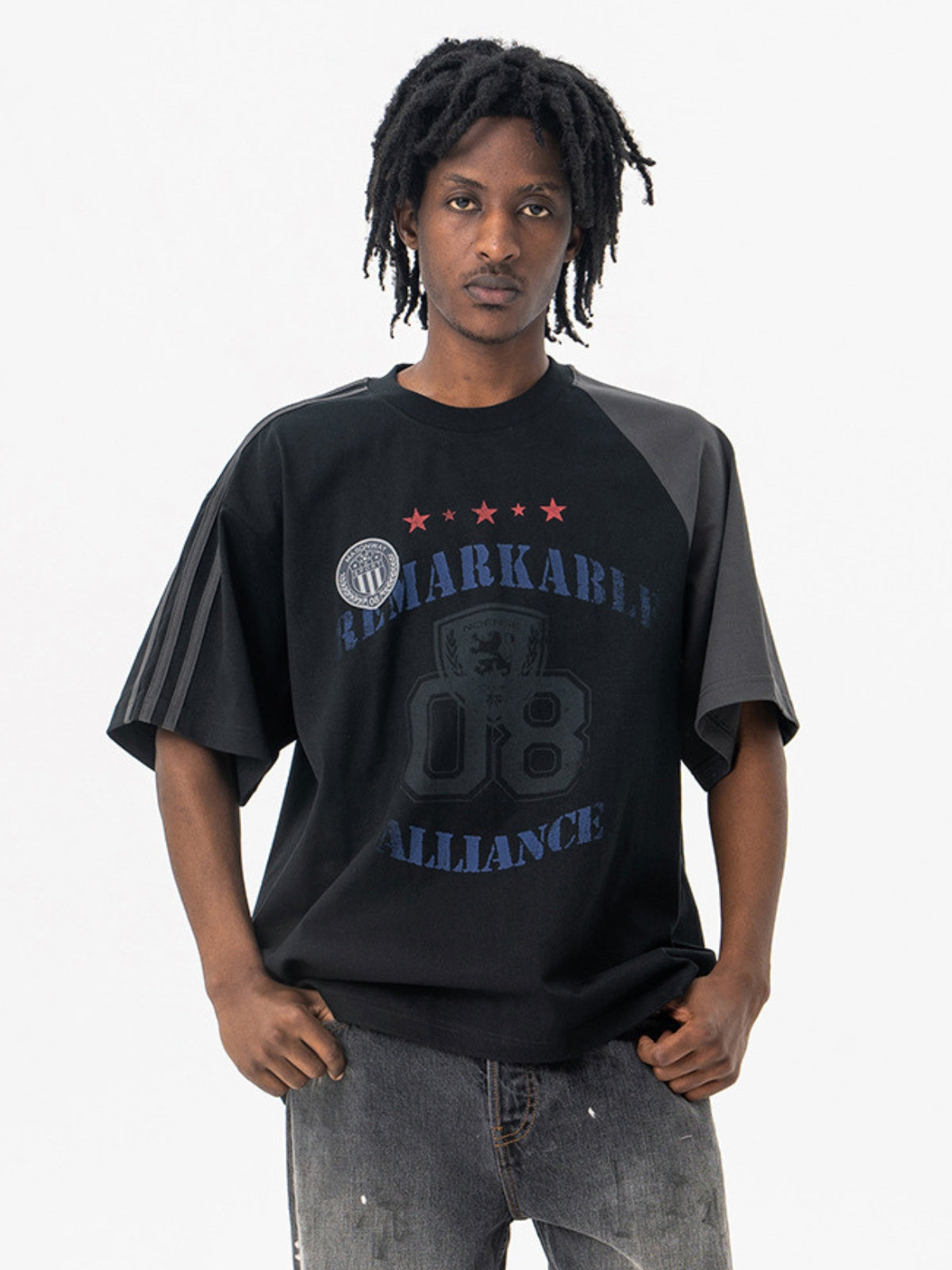 ALLIANCE - Oversized Print Jersey T-Shirt | Teenwear.eu