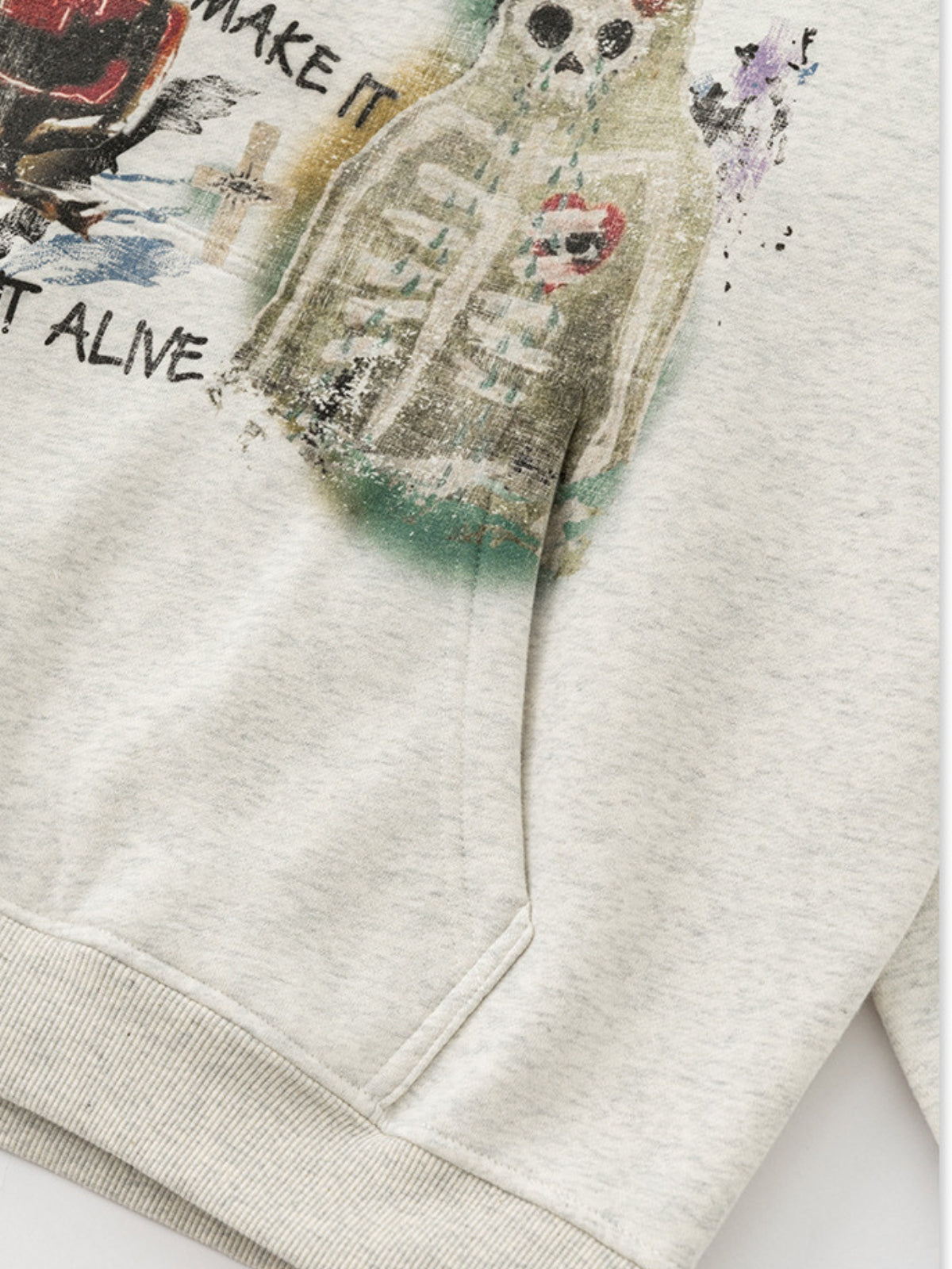 FEELING - Oversized Print Hoodie | Teenwear.eu