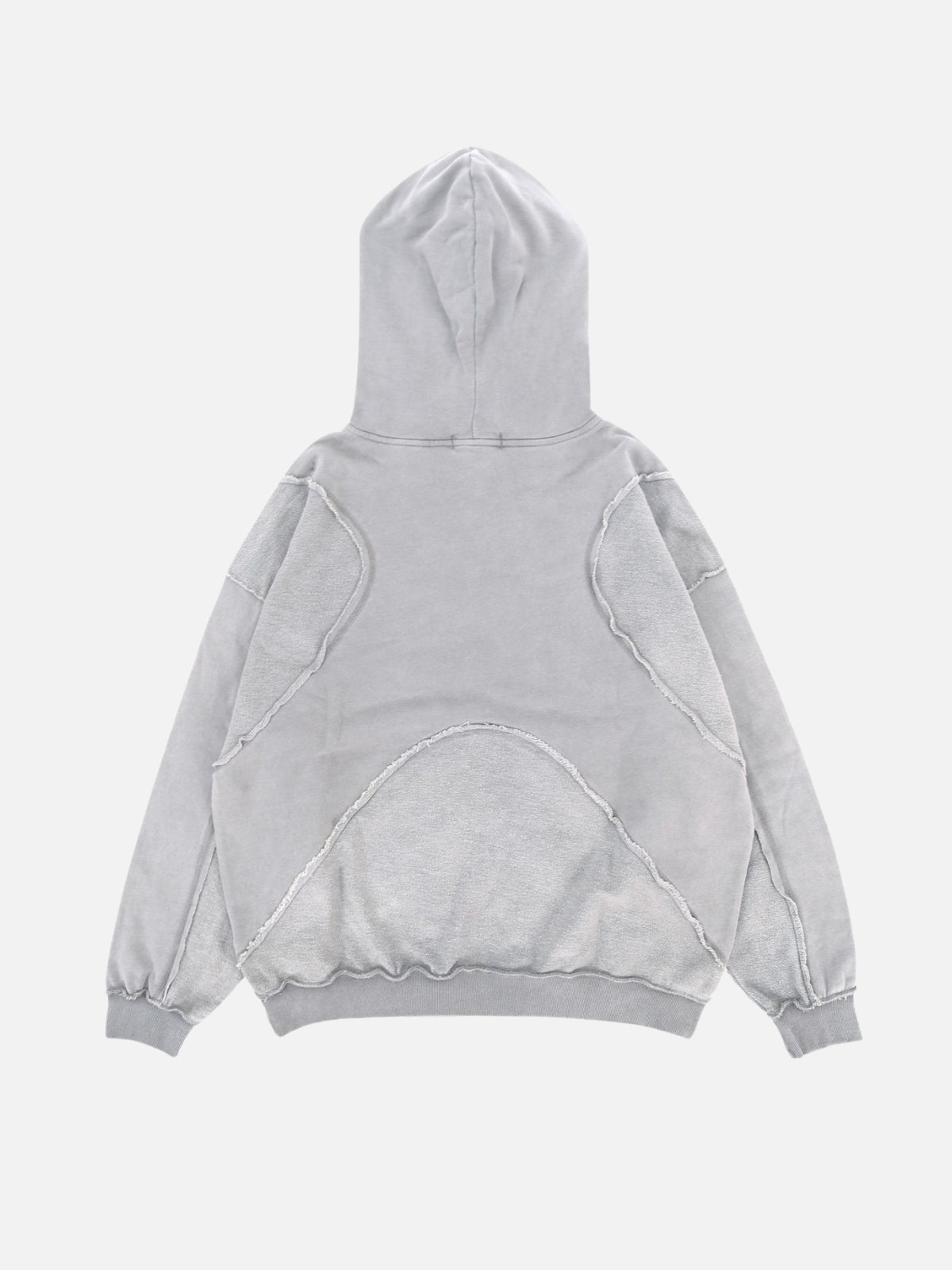 CRUNCHED - Oversized Embroidered Hoodie | Teenwear.eu