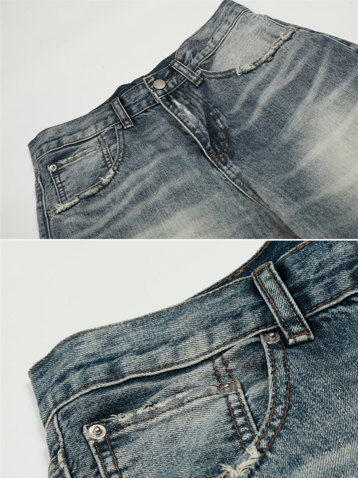 CRASO – Baggy Distressed Basic Jeans | Teenwear.eu