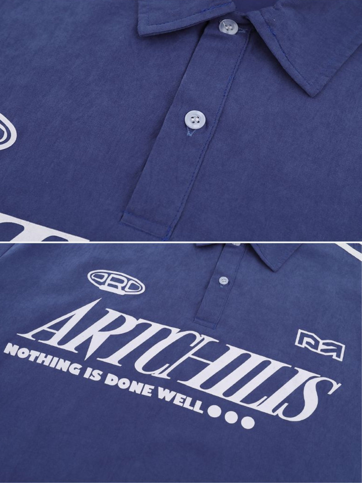 ARTCHILIS - Oversized Print Polo Shirt | Teenwear.eu