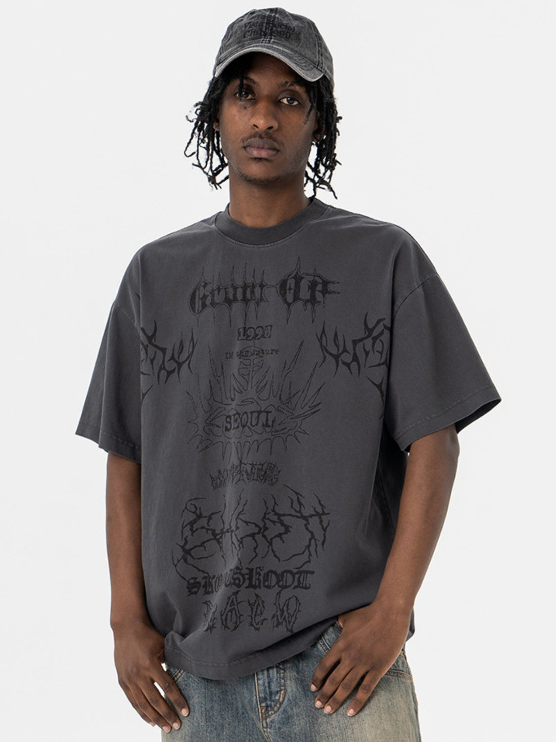 GROF OF - Oversized Print T-Shirt | Teenwear.eu