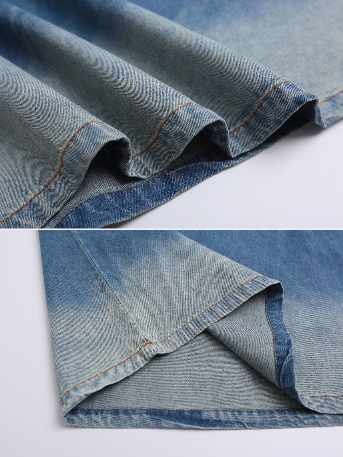 TRU PROS - Oversized Denim Embroidered T-Shirt | Teenwear.eu